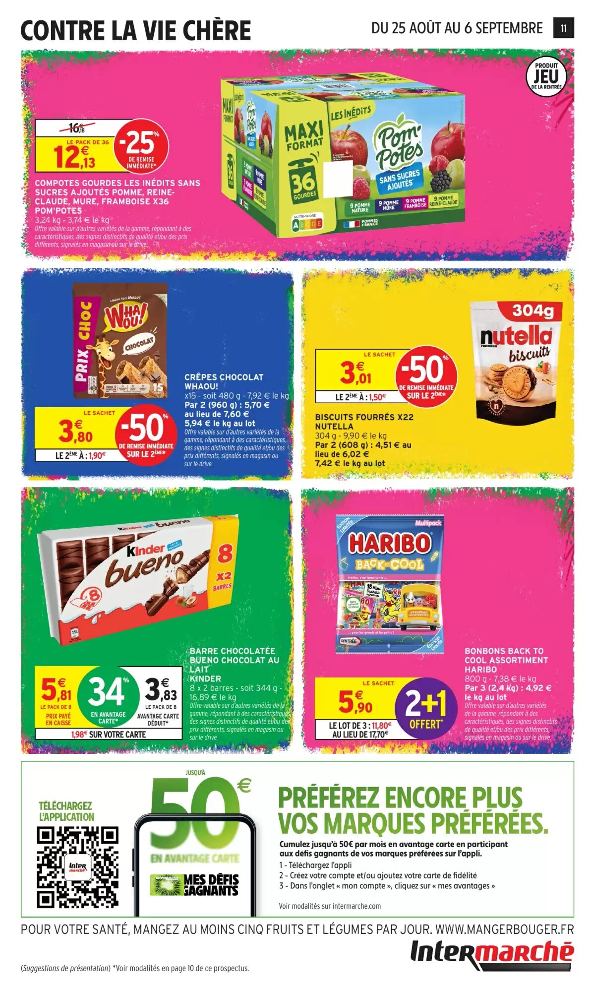 Prospectus promotionnel Intermarché valable à partir du 25/08/2026 - Page 11.