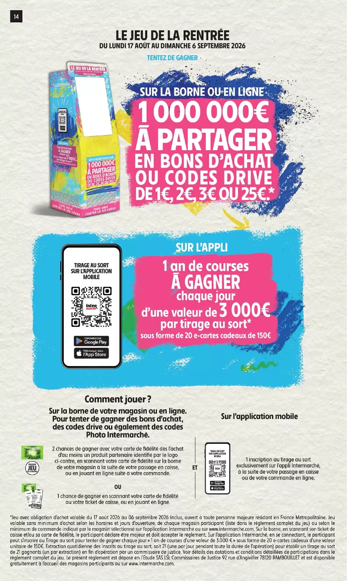Prospectus promotionnel Intermarché valable à partir du 25/08/2026 - Page 14.