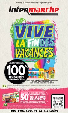 Prospectus promotionnel Intermarché valable à partir du 25/08/2026