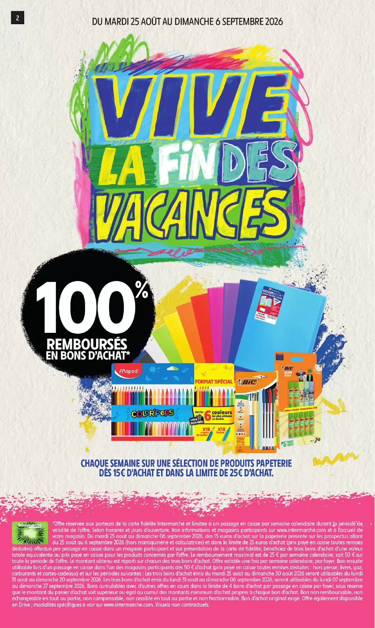 Prospectus promotionnel Intermarché valable à partir du 25/08/2026 - Page 2.