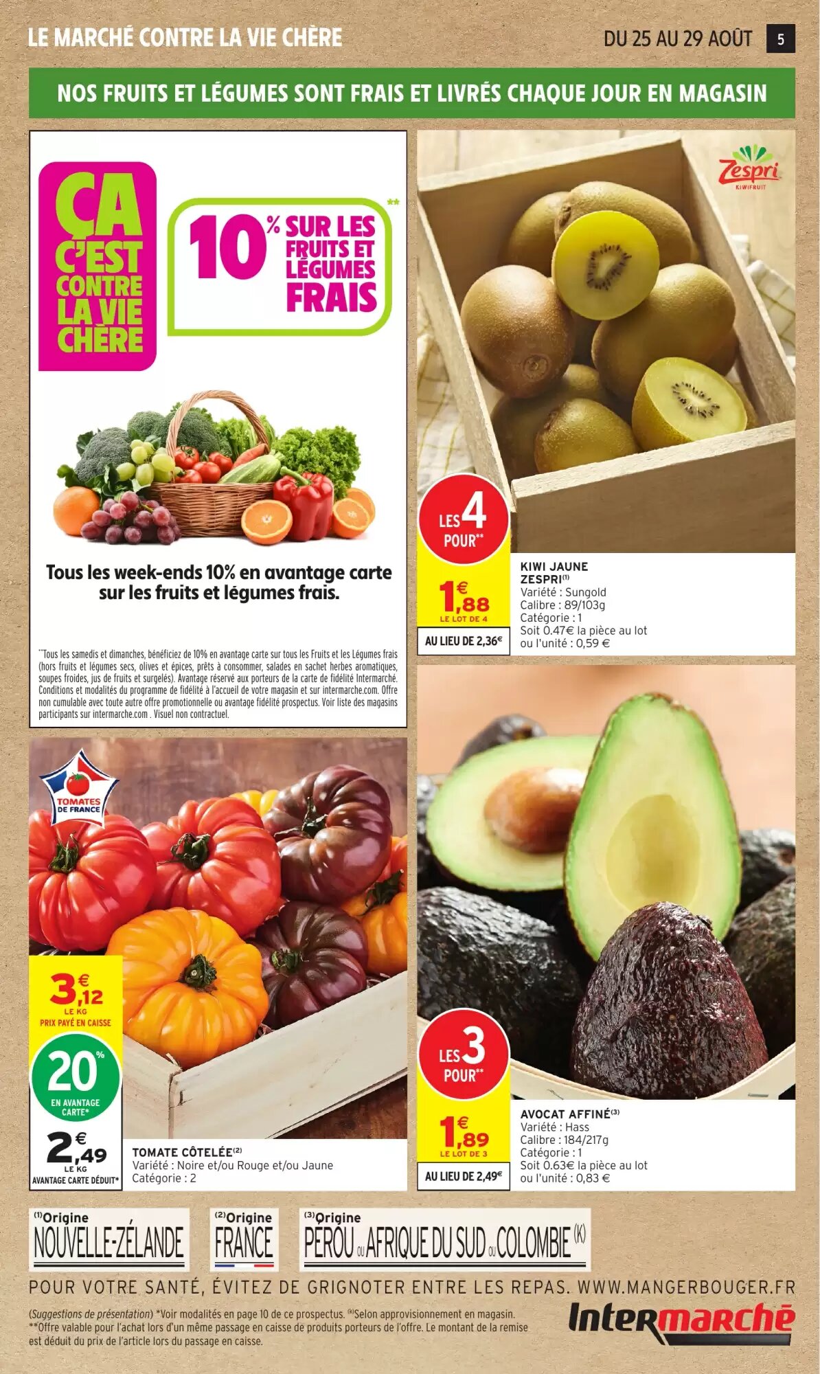 Prospectus promotionnel Intermarché valable à partir du 25/08/2026 - Page 5.