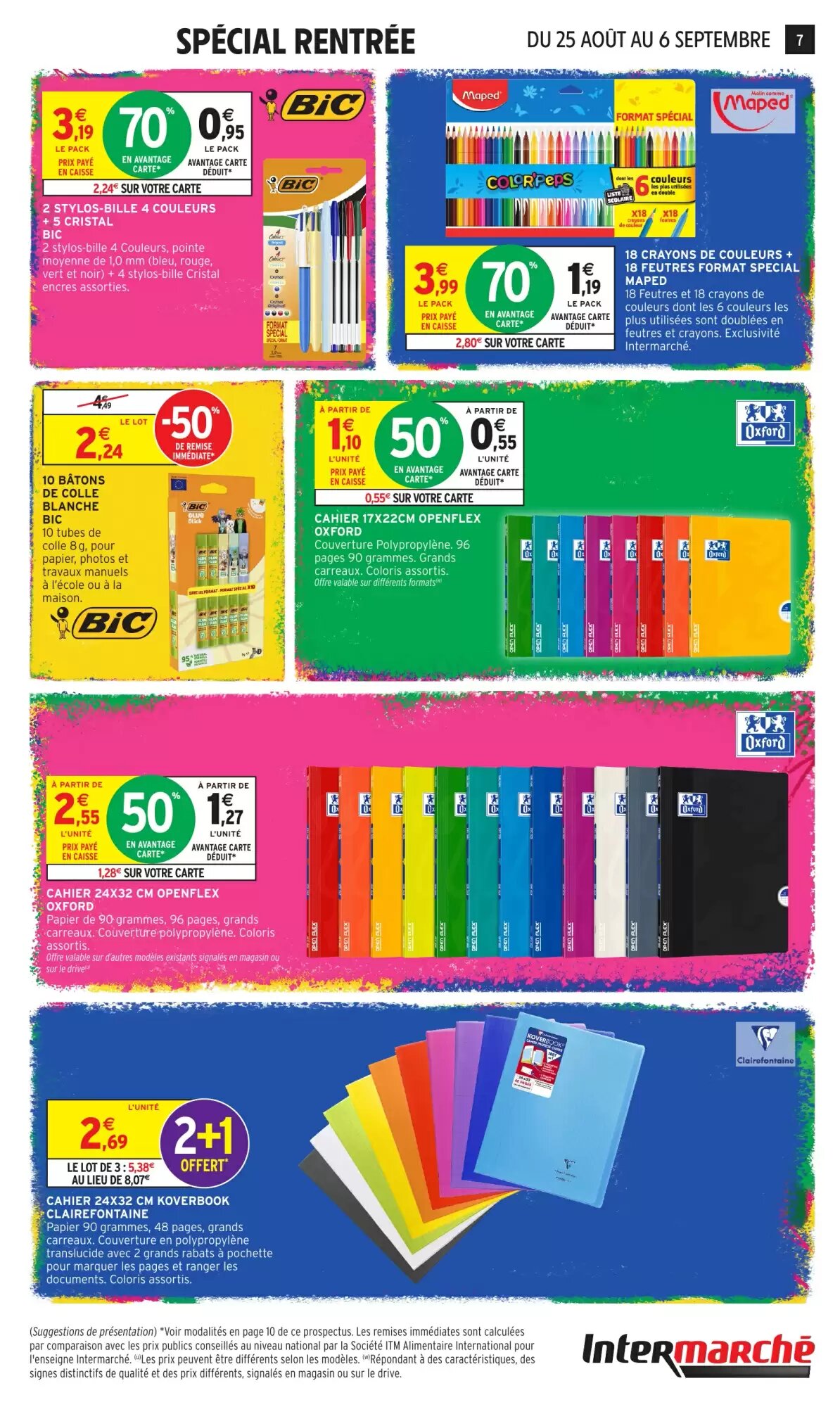 Prospectus promotionnel Intermarché valable à partir du 25/08/2026 - Page 7.
