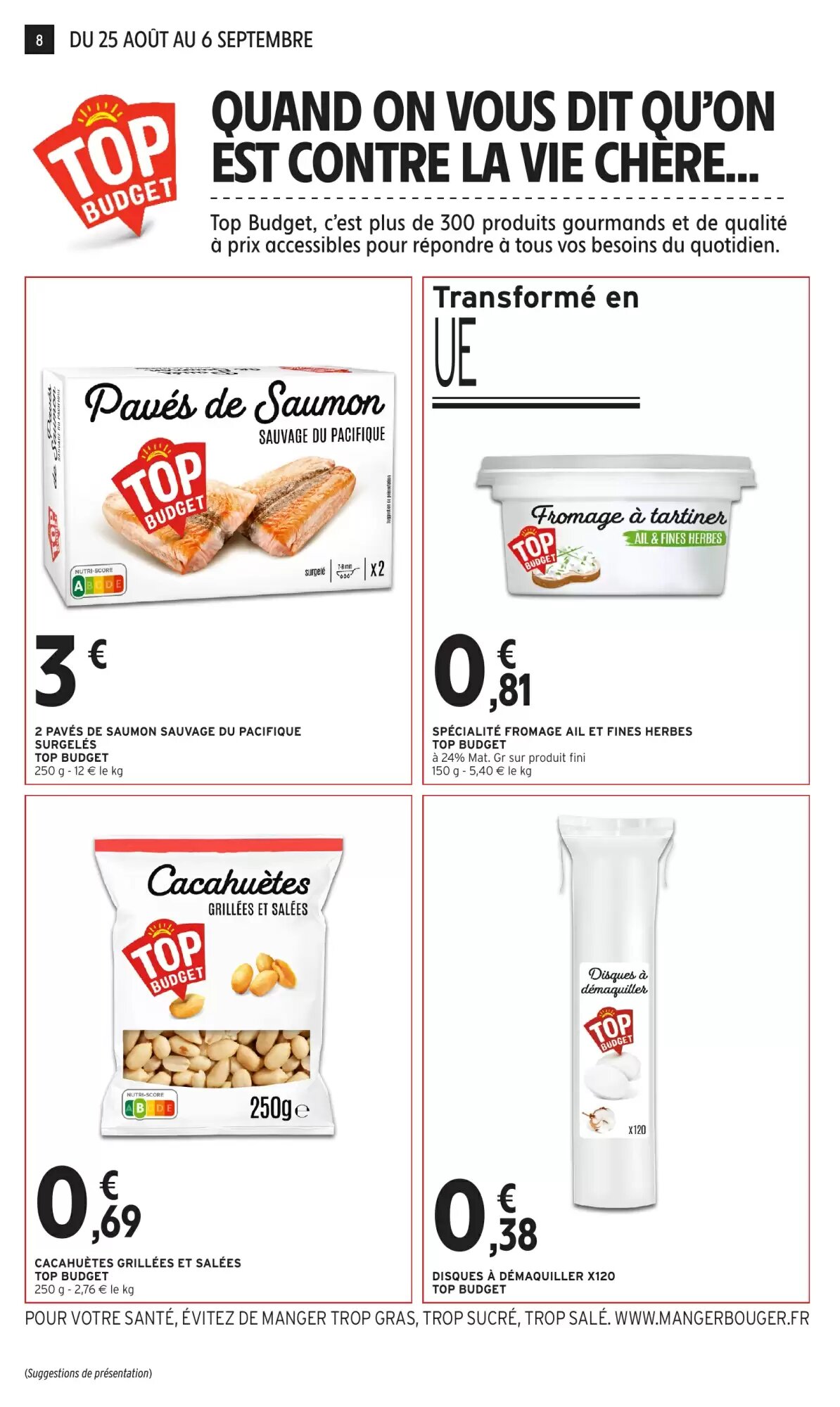Prospectus promotionnel Intermarché valable à partir du 25/08/2026 - Page 8.