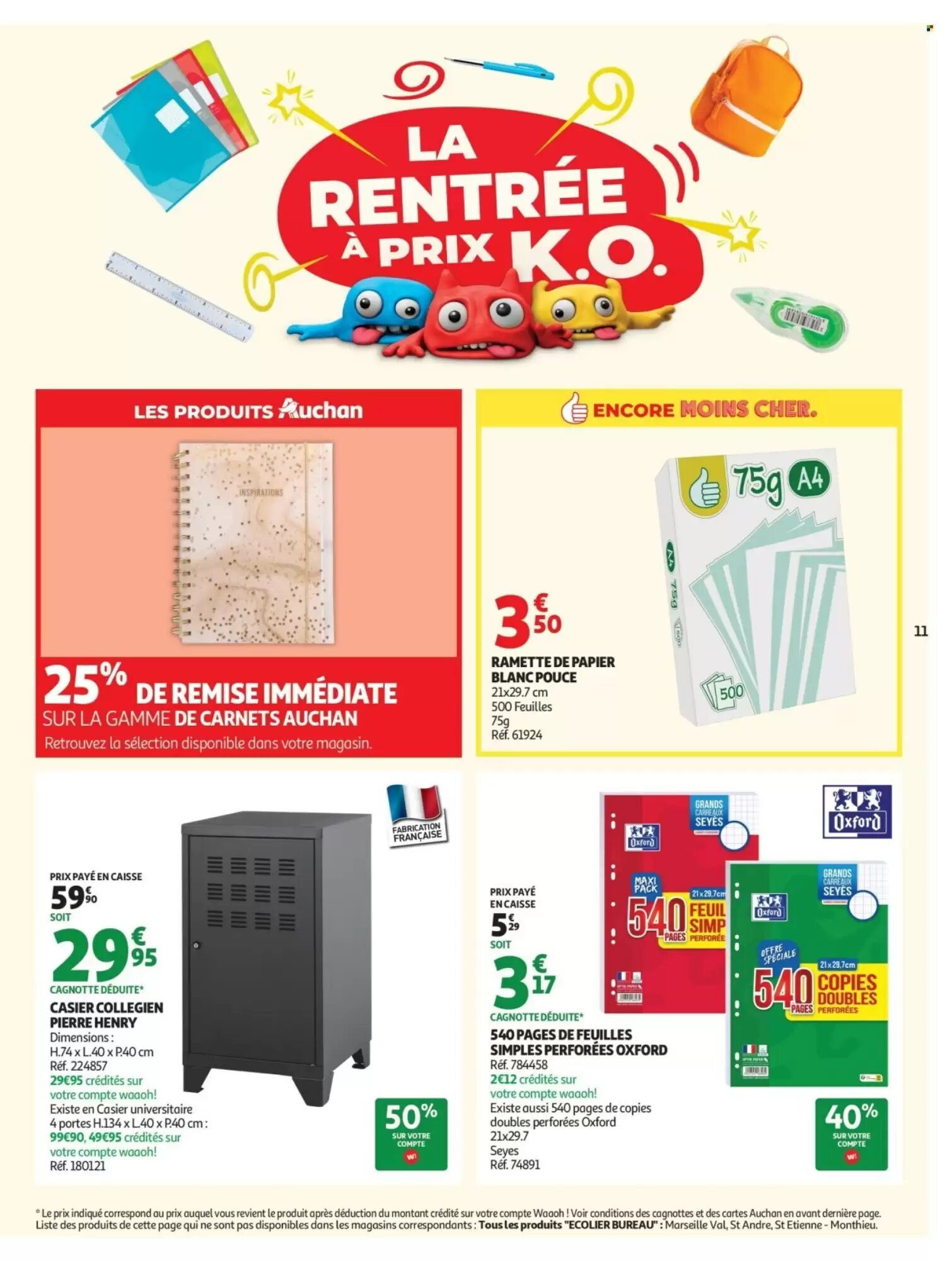 Prospectus promotionnel Auchan valable à partir du 25/08/2026 - Page 13.