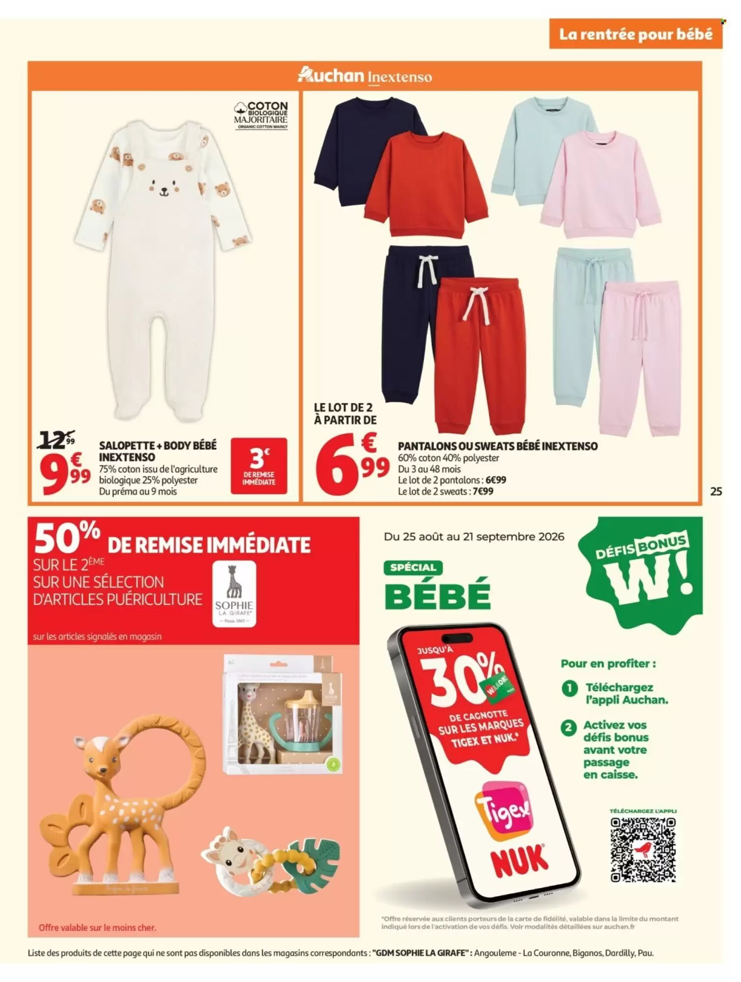 Prospectus promotionnel Auchan valable à partir du 25/08/2026 - Page 27.