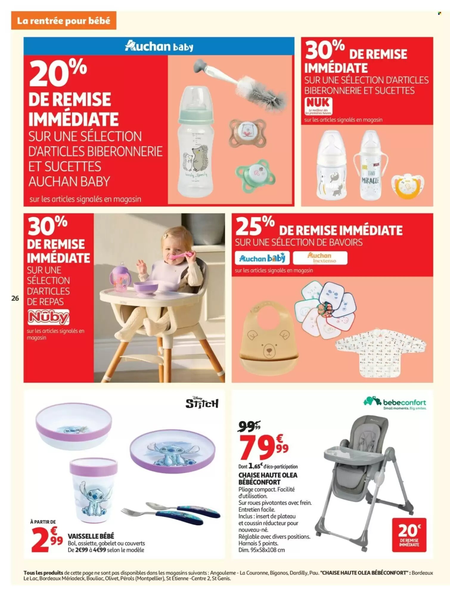 Prospectus promotionnel Auchan valable à partir du 25/08/2026 - Page 28.