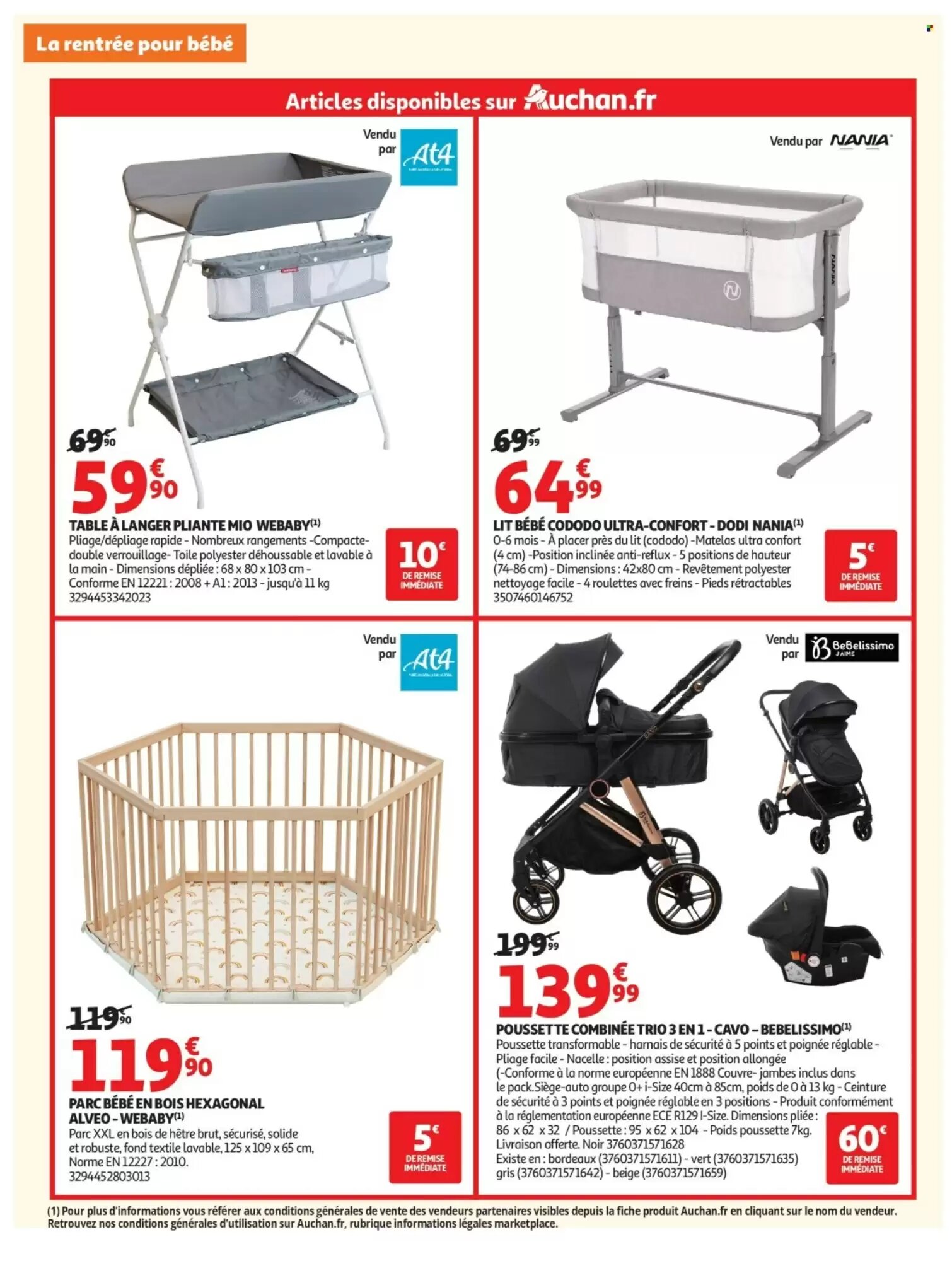 Prospectus promotionnel Auchan valable à partir du 25/08/2026 - Page 30.
