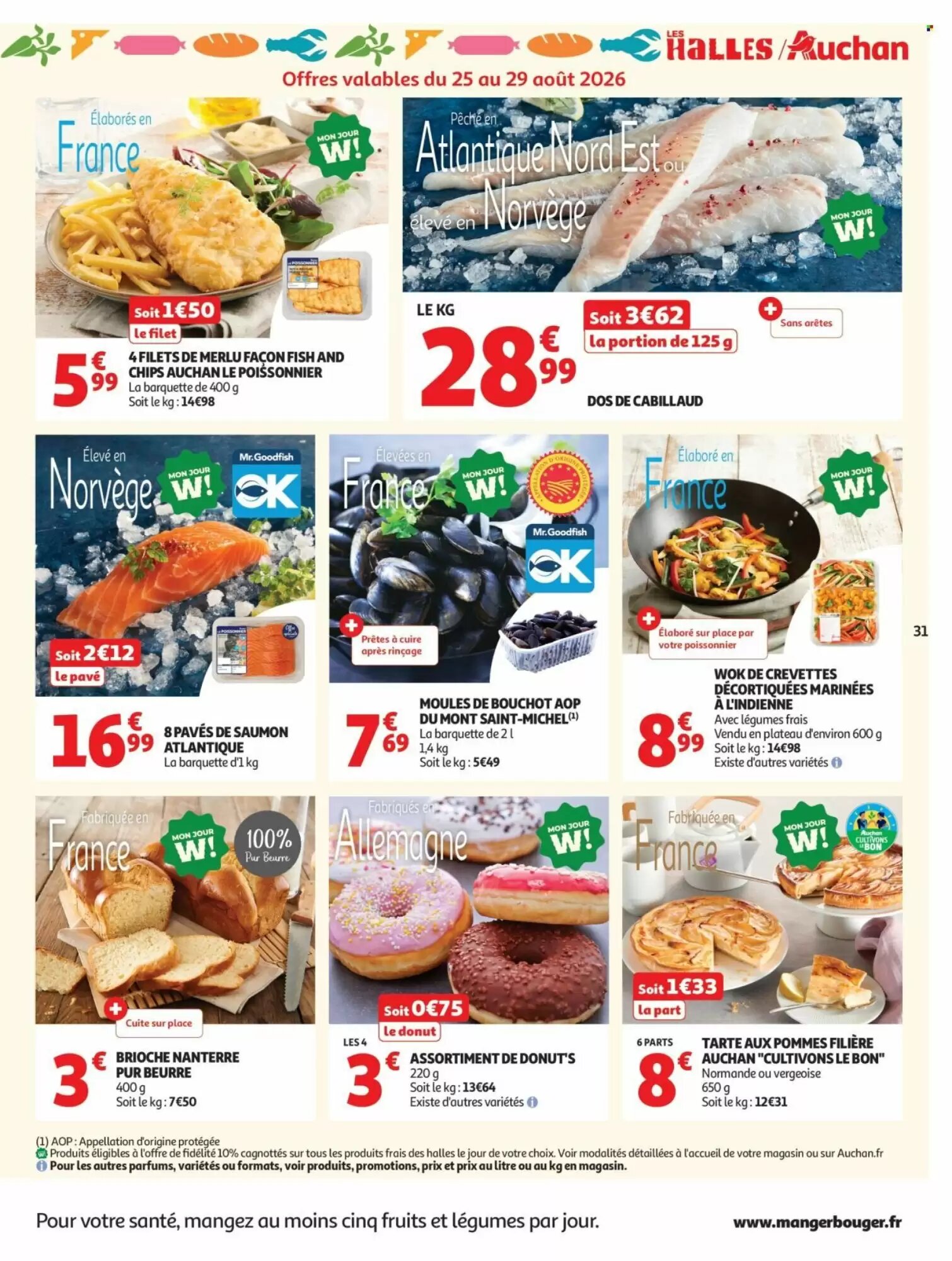 Prospectus promotionnel Auchan valable à partir du 25/08/2026 - Page 35.