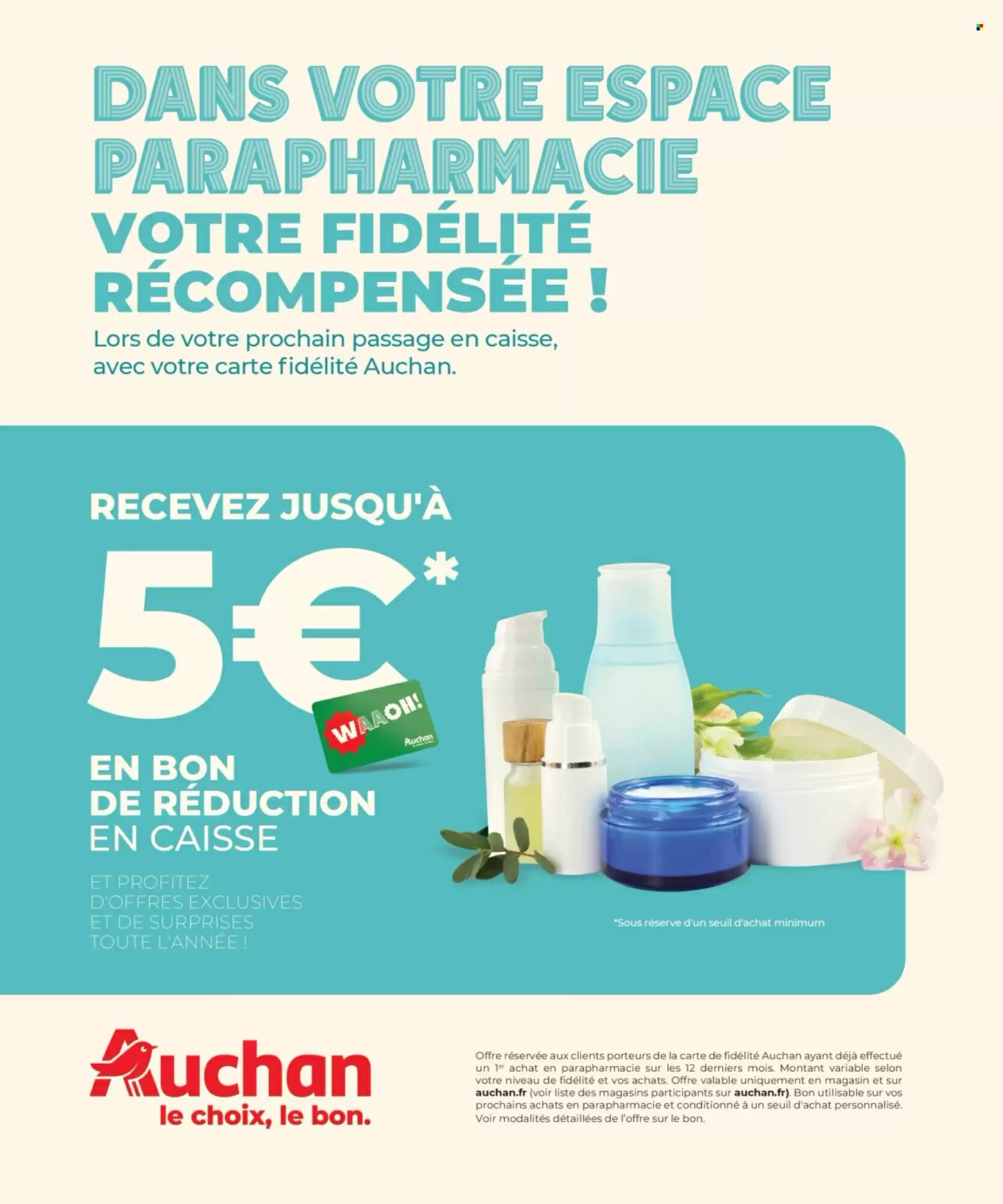 Prospectus promotionnel Auchan valable à partir du 25/08/2026 - Page 56.