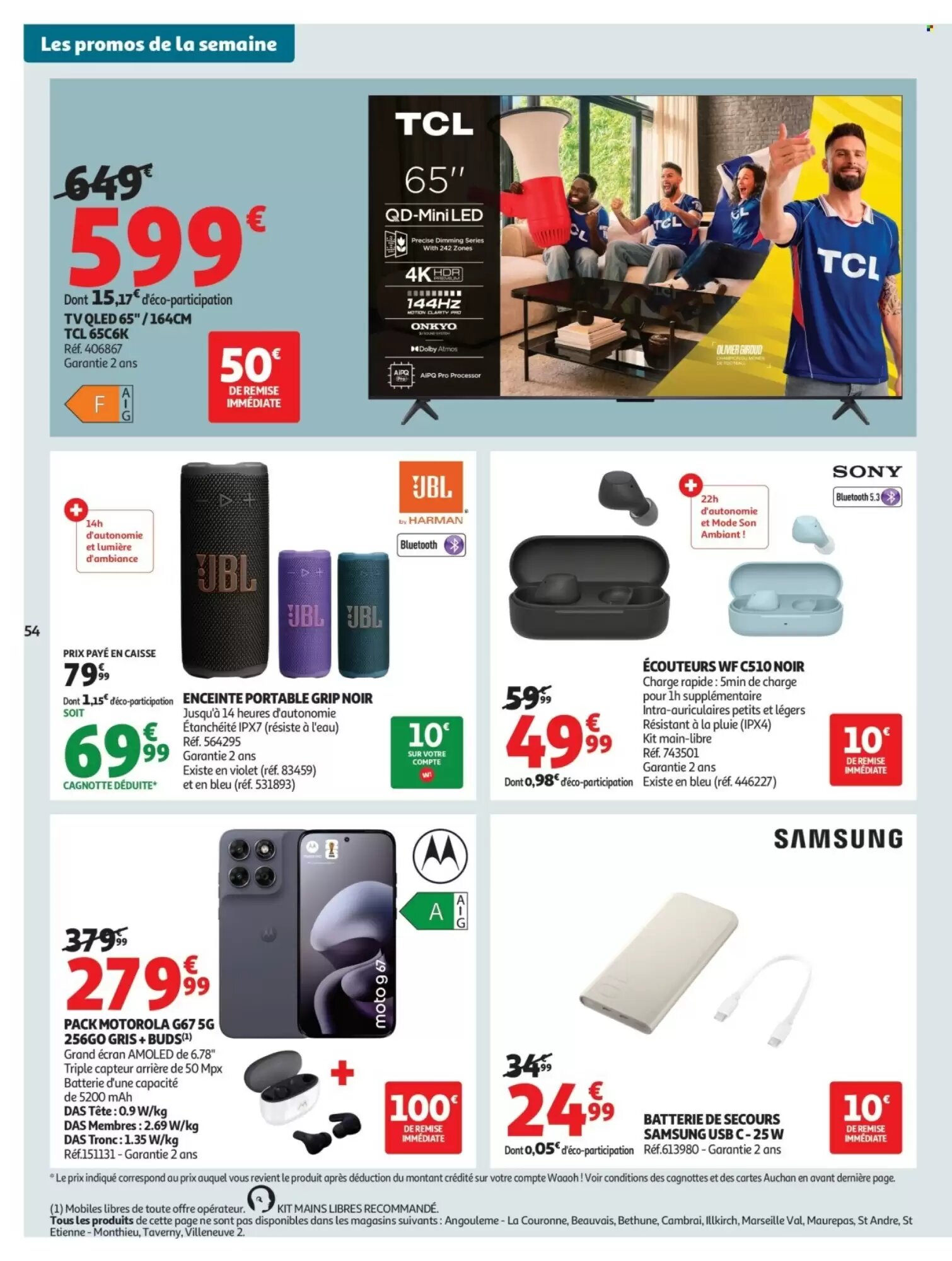 Prospectus promotionnel Auchan valable à partir du 25/08/2026 - Page 60.
