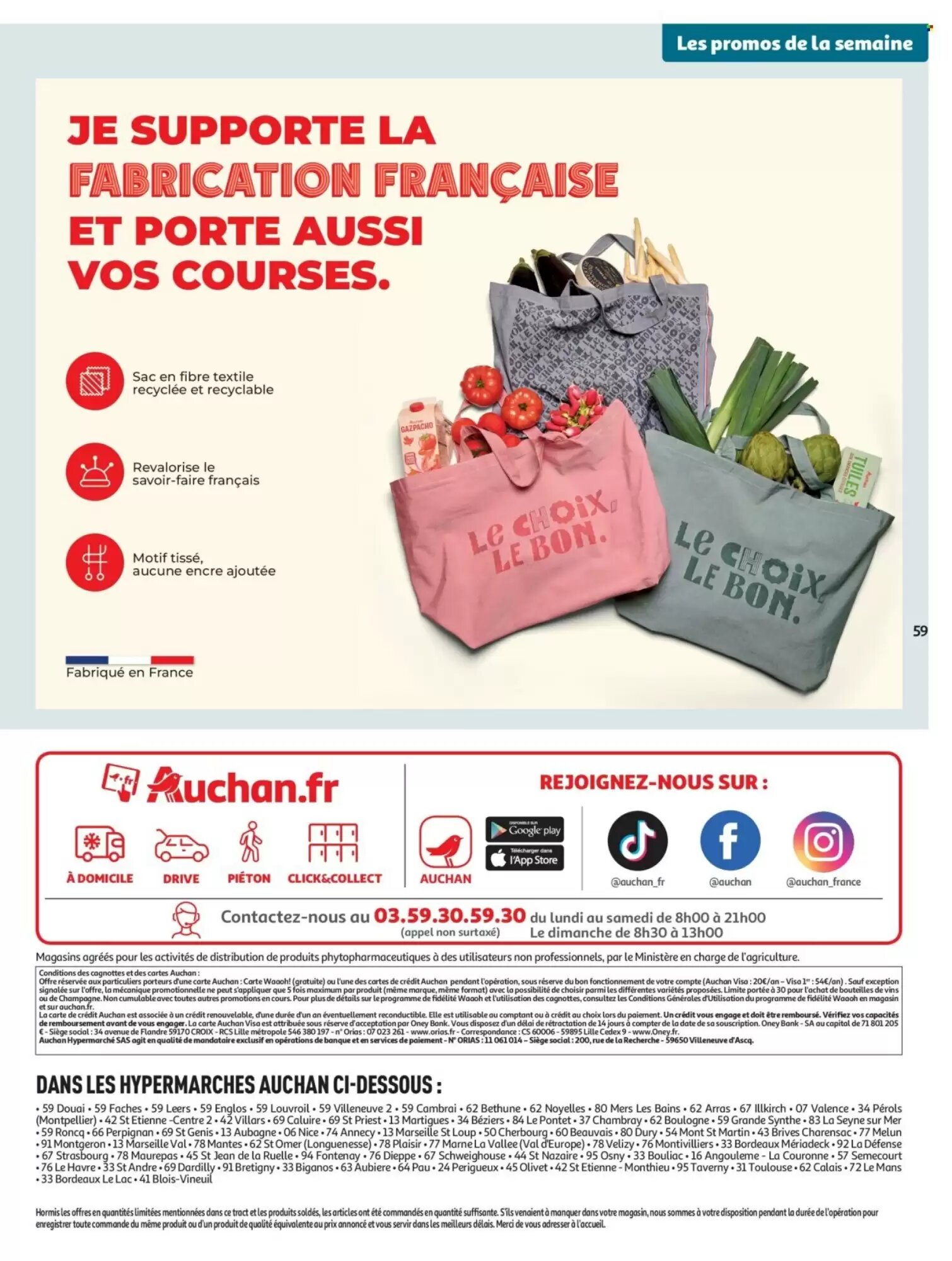 Prospectus promotionnel Auchan valable à partir du 25/08/2026 - Page 65.