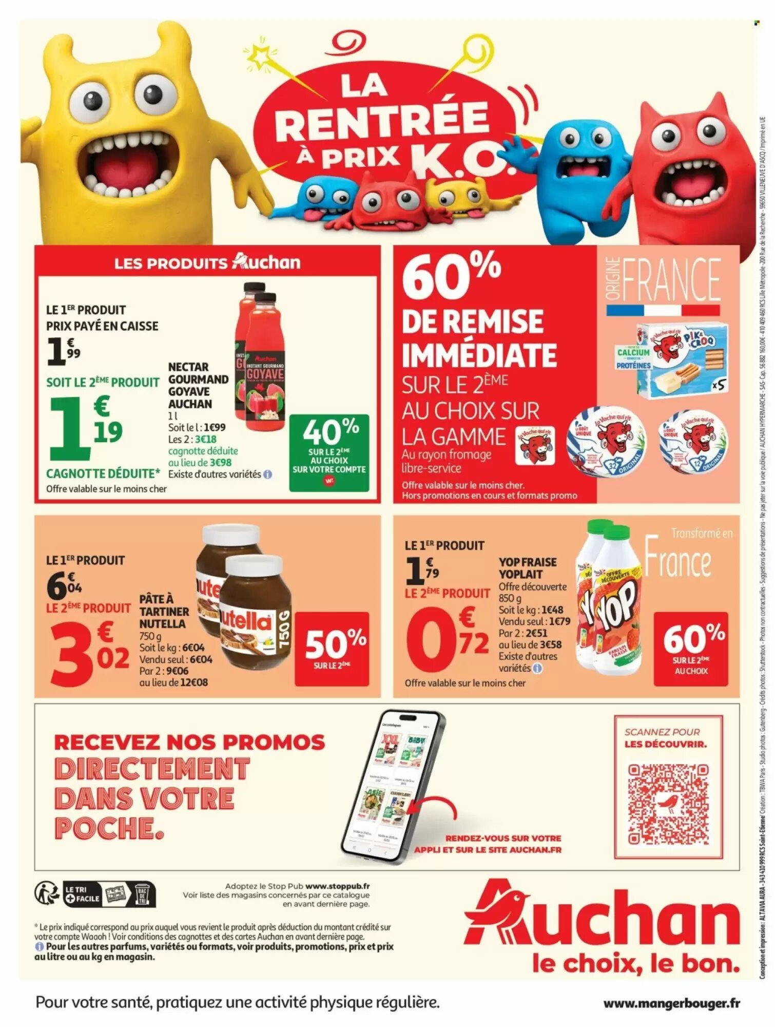 Prospectus promotionnel Auchan valable à partir du 25/08/2026 - Page 66.