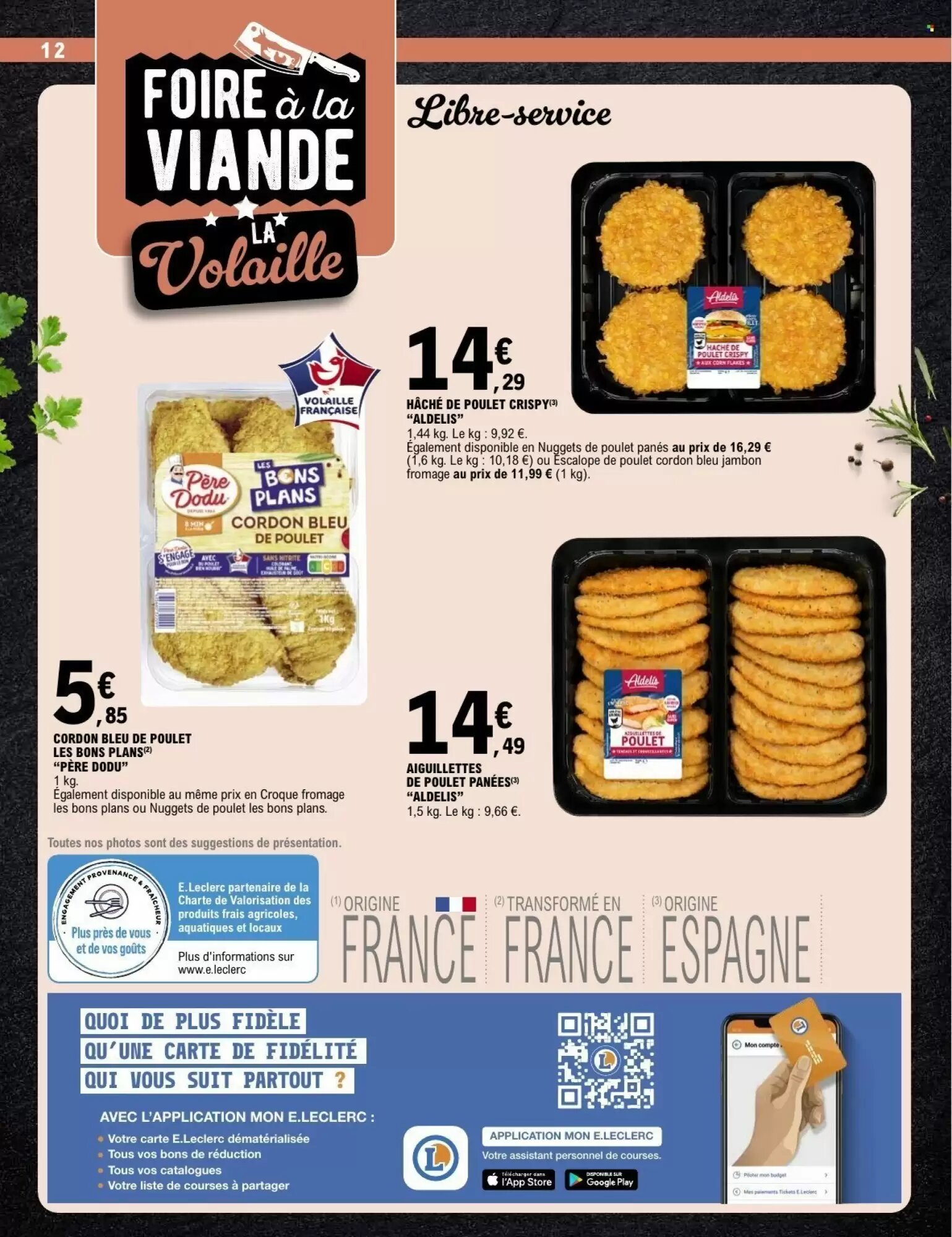 Prospectus promotionnel E.Leclerc valable à partir du 25/08/2026 - Page 12.