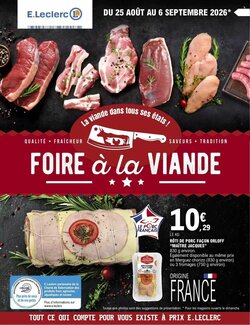 Prospectus promotionnel E.Leclerc valable à partir du 25/08/2026