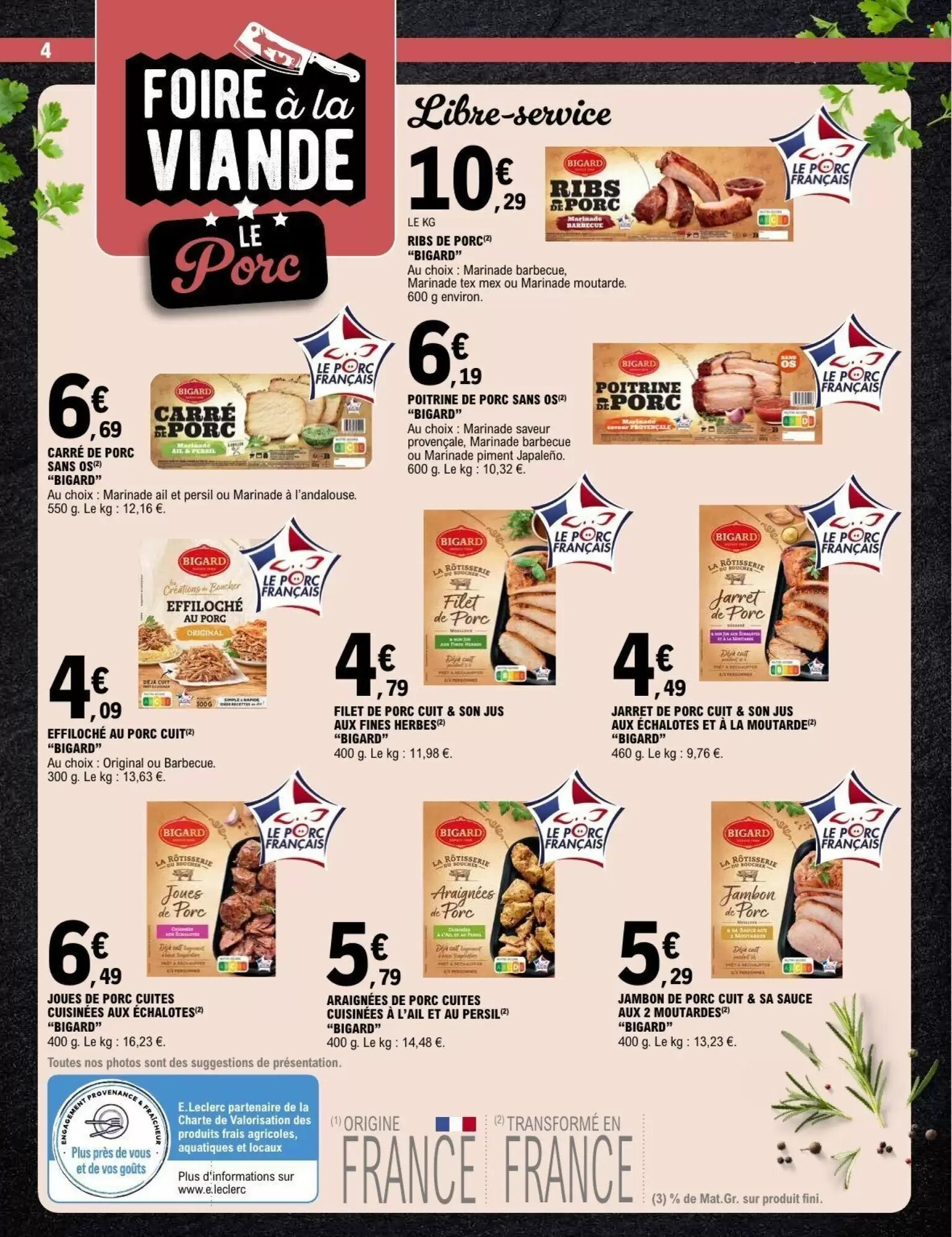 Prospectus promotionnel E.Leclerc valable à partir du 25/08/2026 - Page 4.