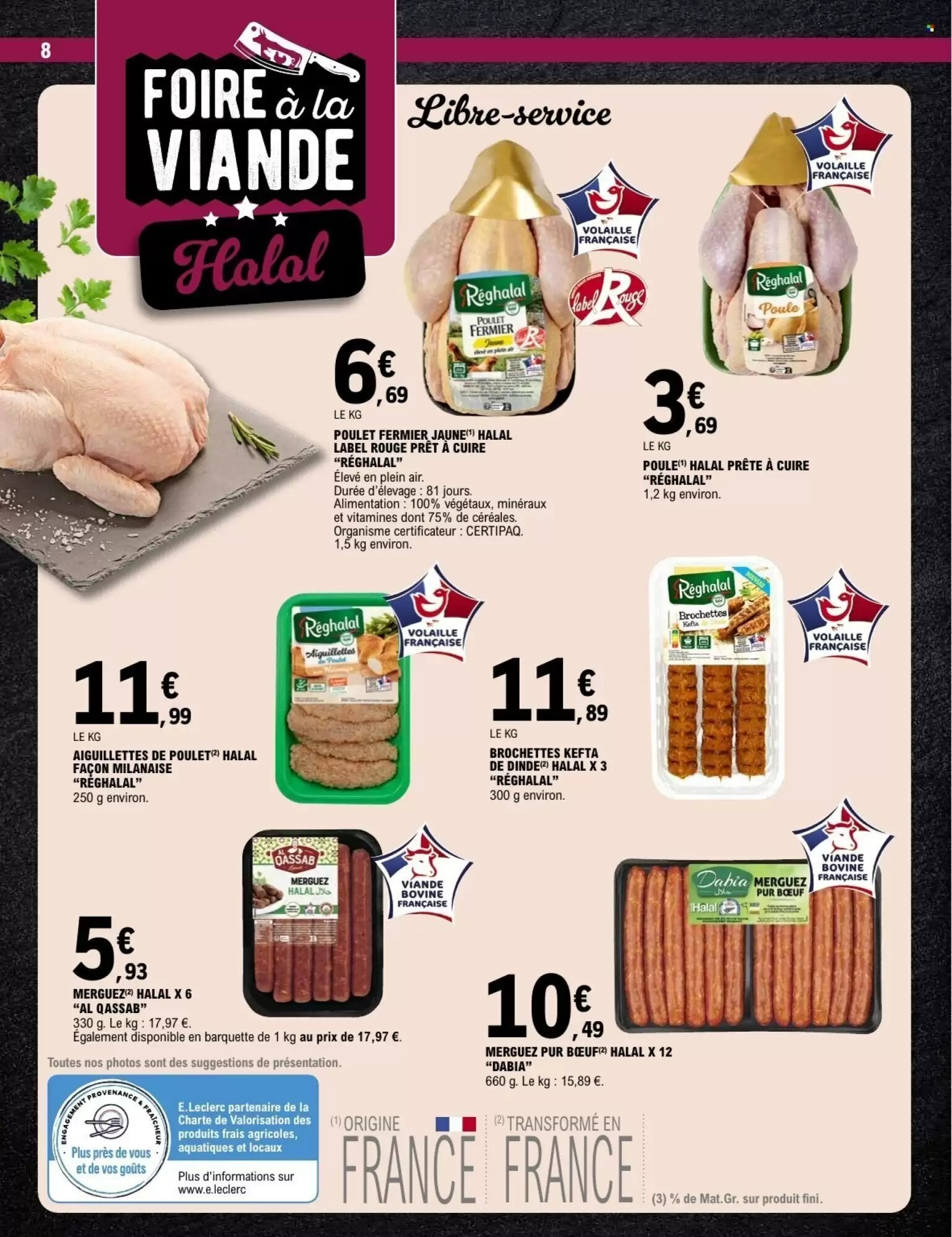 Prospectus promotionnel E.Leclerc valable à partir du 25/08/2026 - Page 8.
