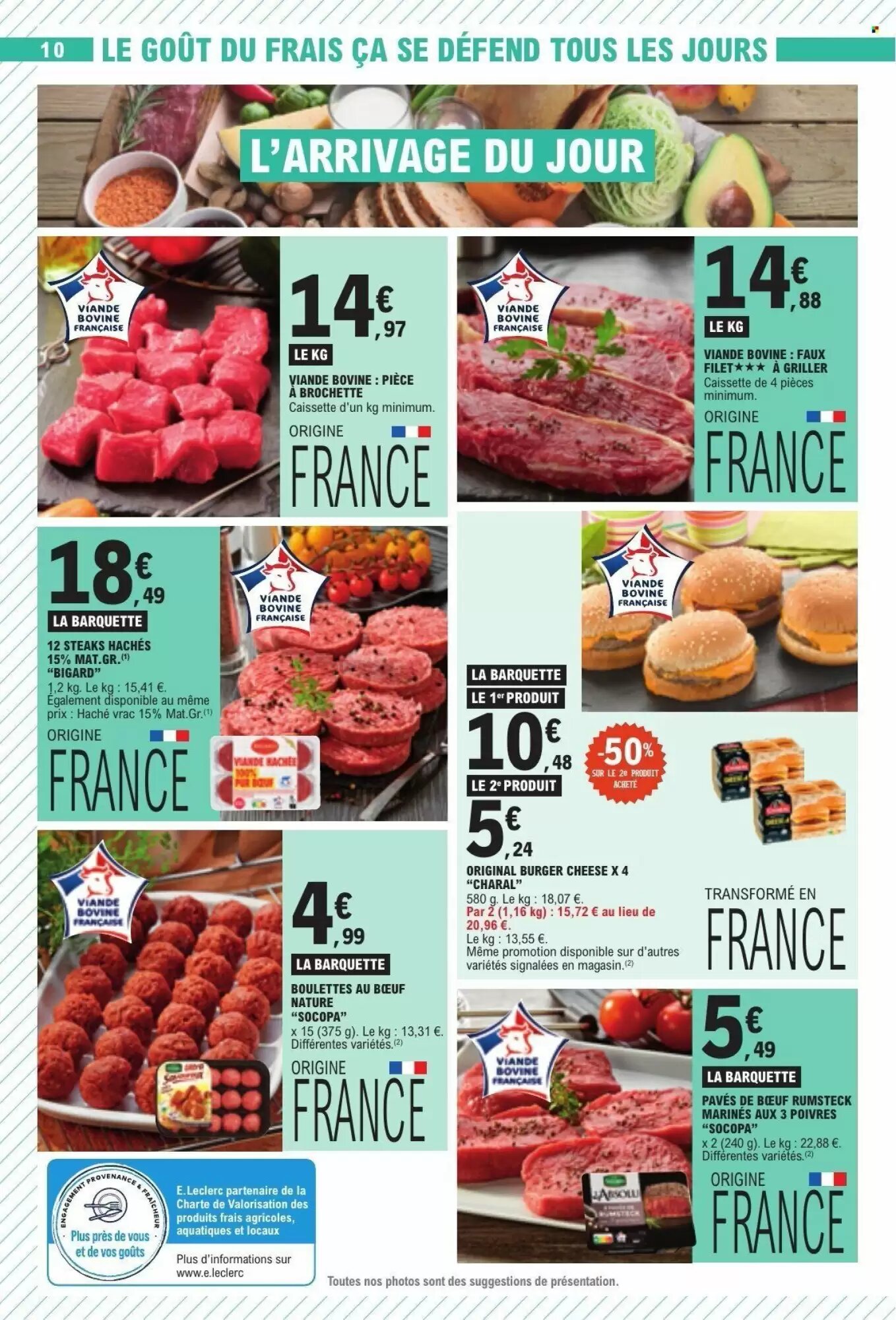 Prospectus promotionnel E.Leclerc valable à partir du 25/08/2026 - Page 10.