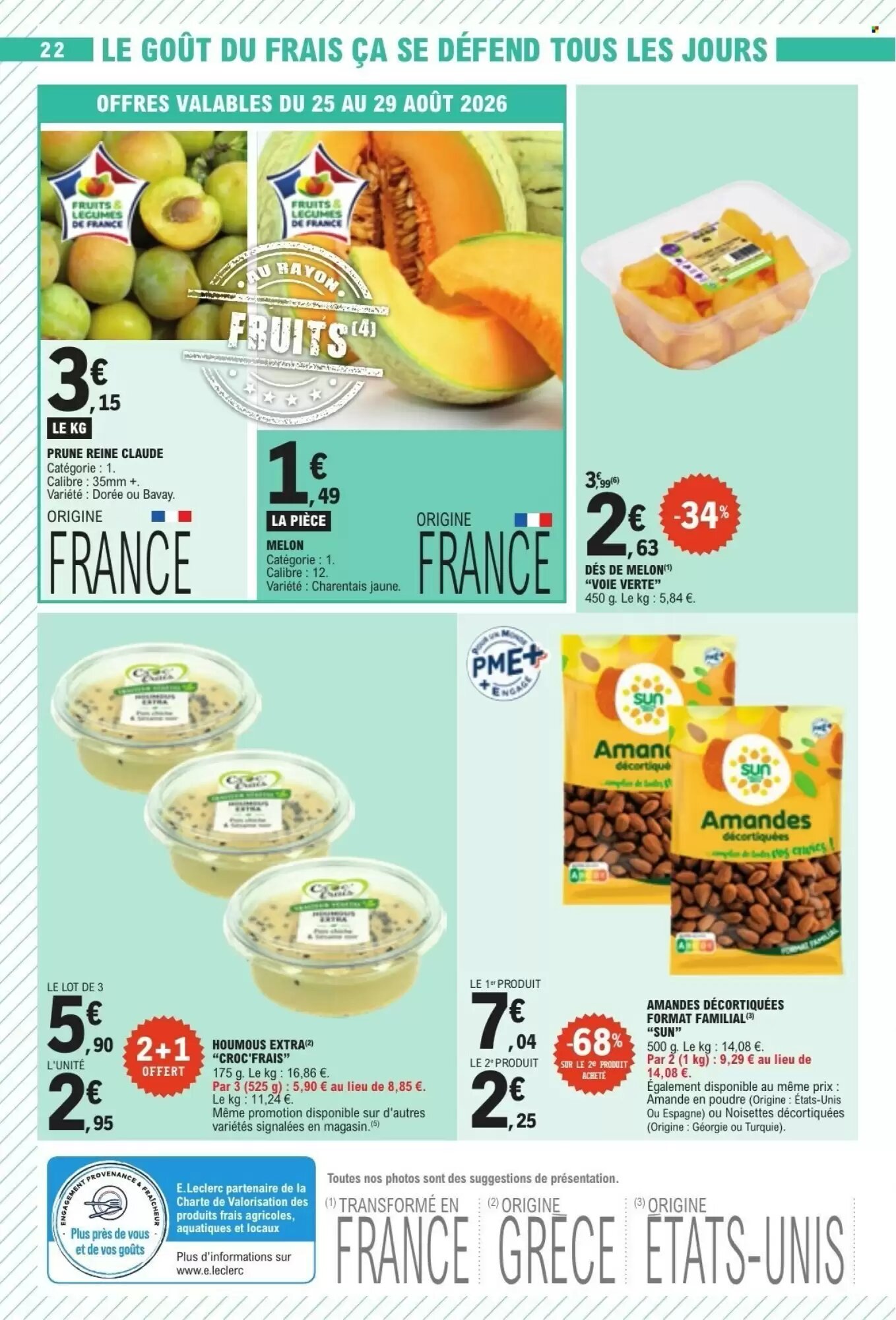 Prospectus promotionnel E.Leclerc valable à partir du 25/08/2026 - Page 22.