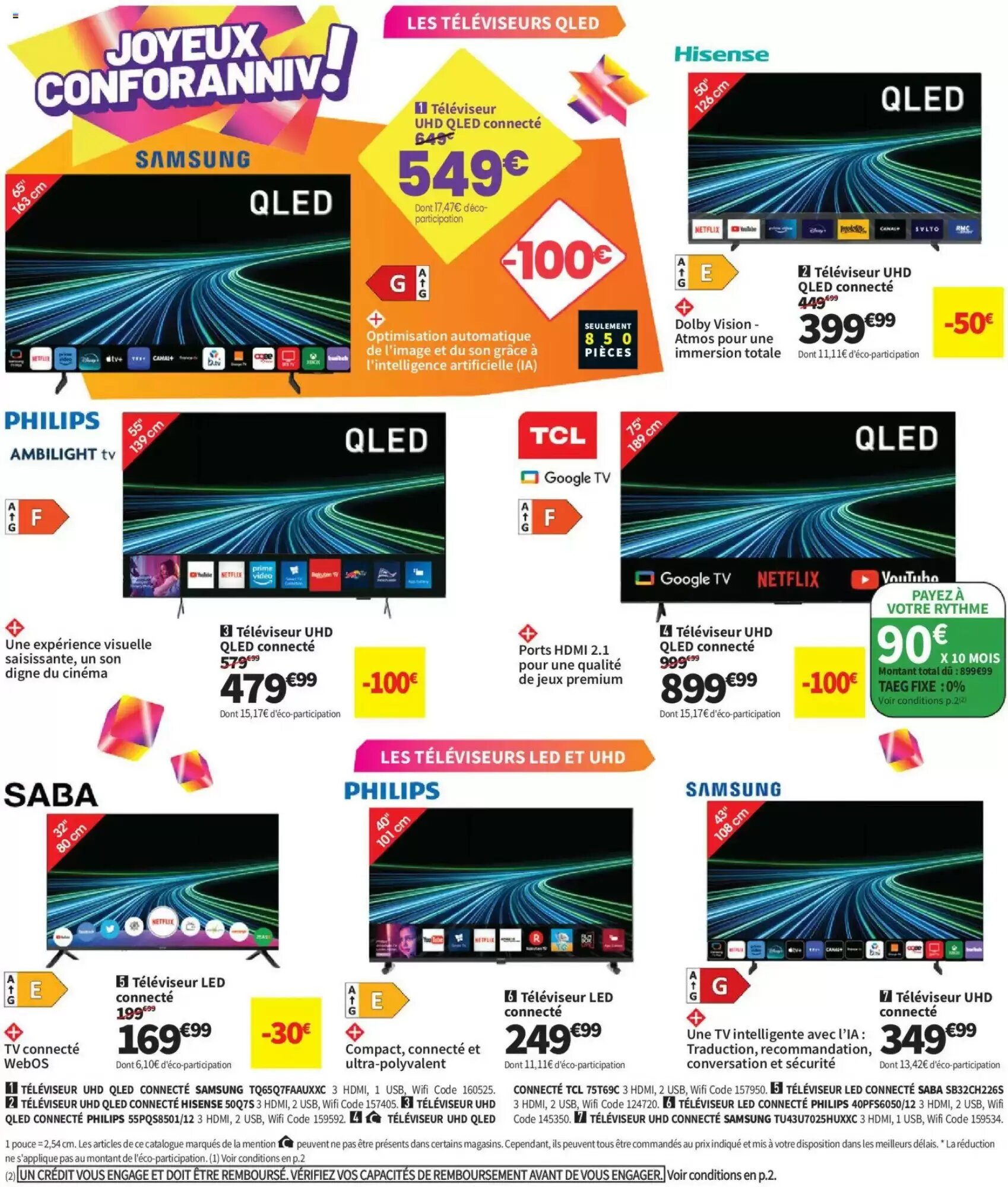 Prospectus promotionnel Conforama valable à partir du 25/08/2026 - Page 12.