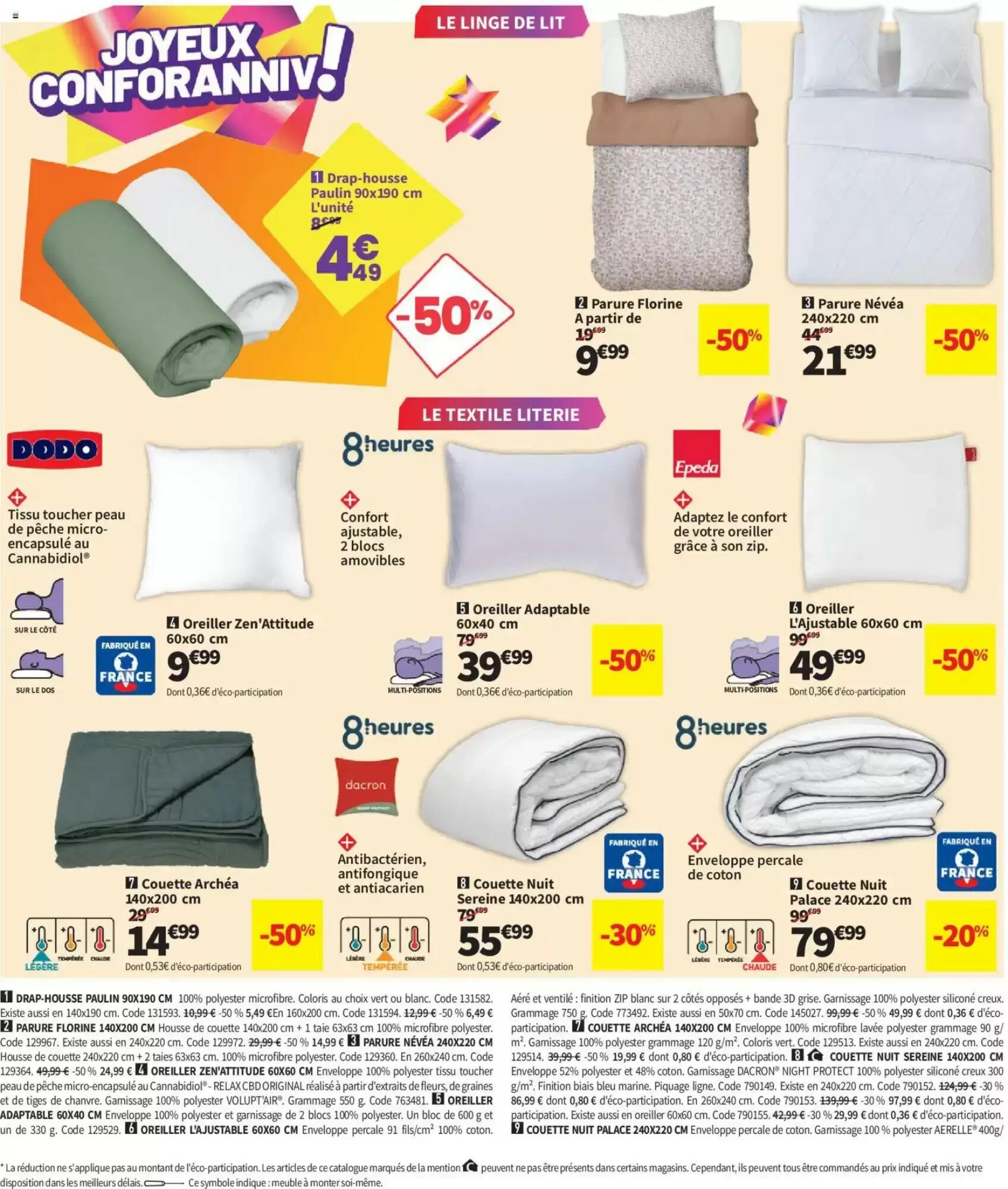 Prospectus promotionnel Conforama valable à partir du 25/08/2026 - Page 22.