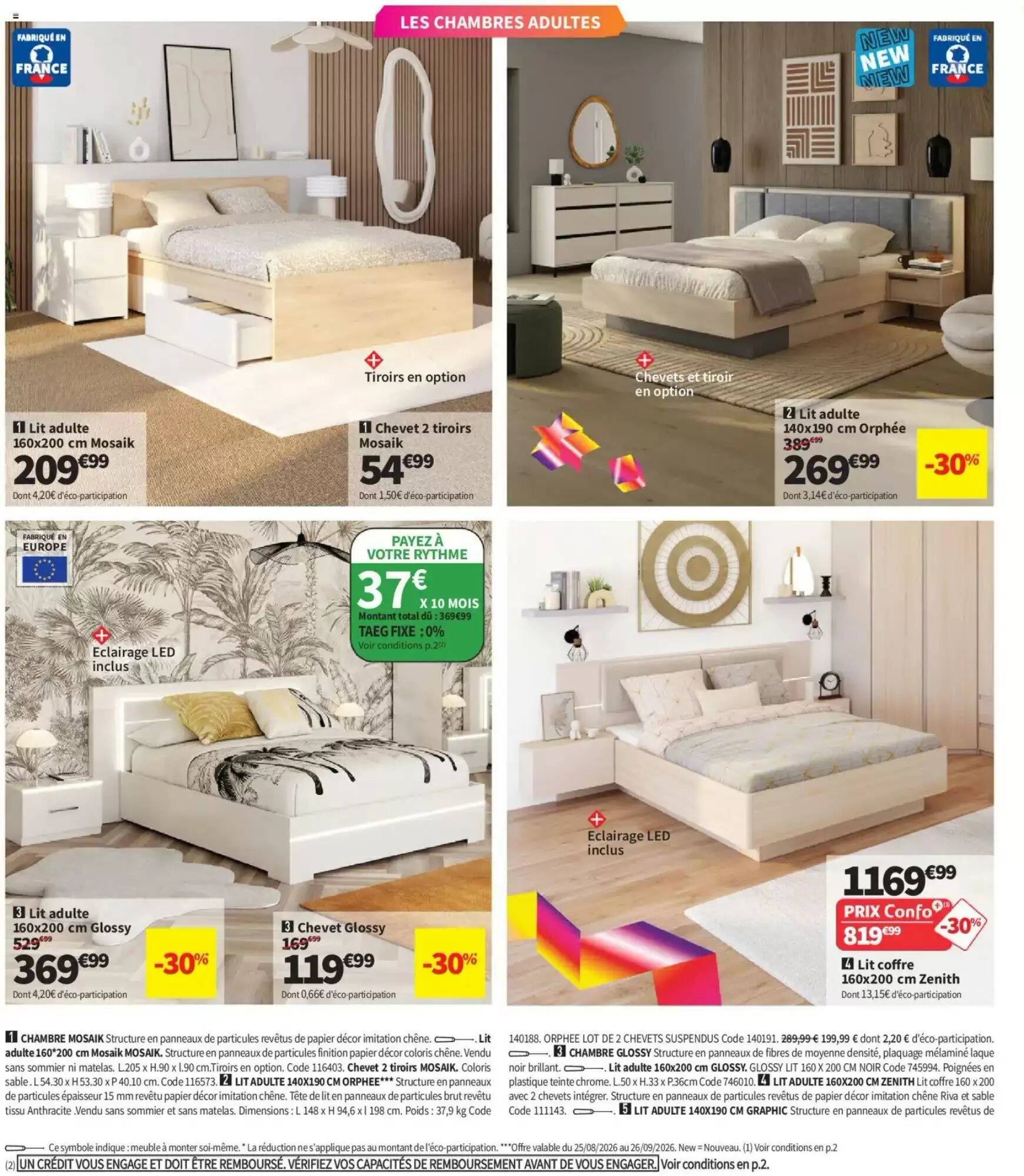 Prospectus promotionnel Conforama valable à partir du 25/08/2026 - Page 24.