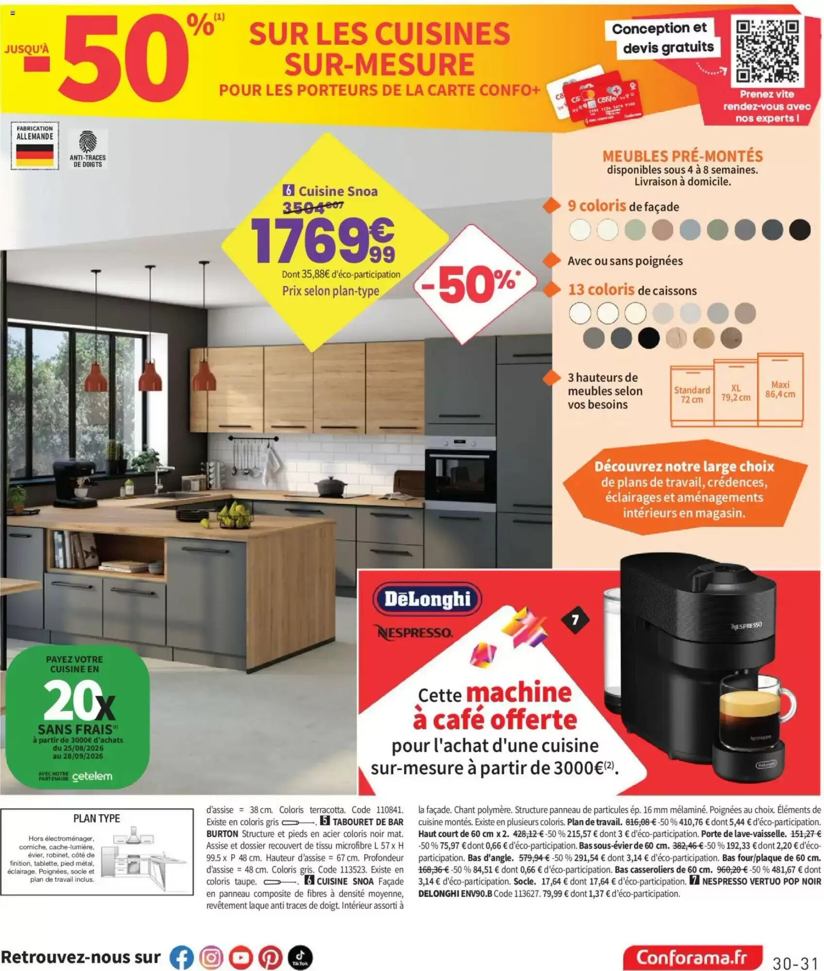 Prospectus promotionnel Conforama valable à partir du 25/08/2026 - Page 31.