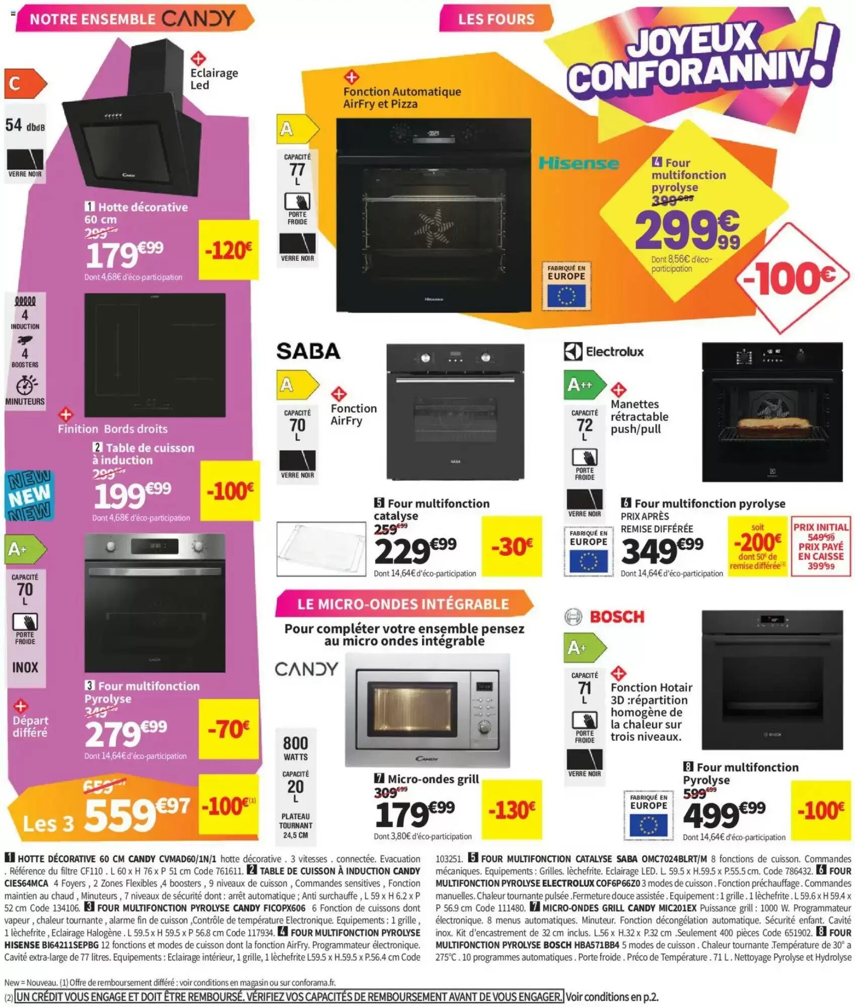 Prospectus promotionnel Conforama valable à partir du 25/08/2026 - Page 32.