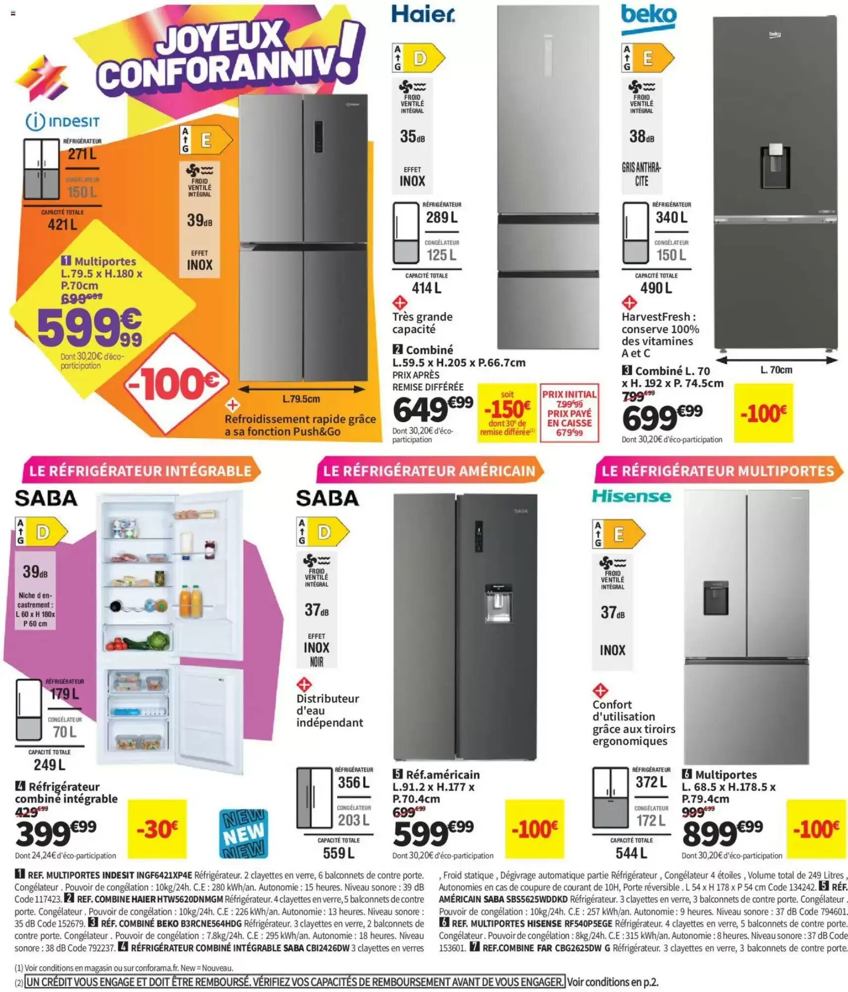 Prospectus promotionnel Conforama valable à partir du 25/08/2026 - Page 34.