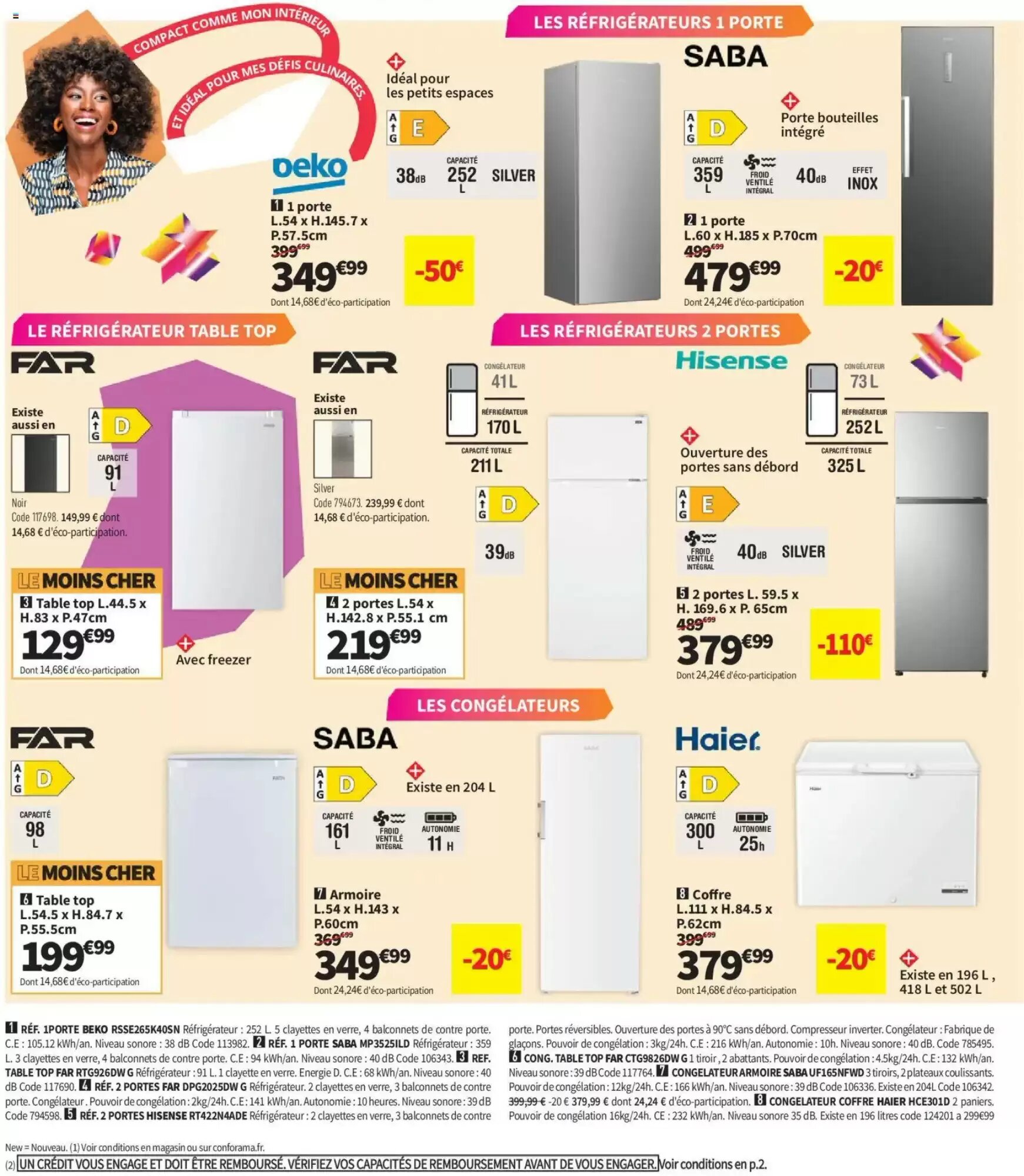 Prospectus promotionnel Conforama valable à partir du 25/08/2026 - Page 36.