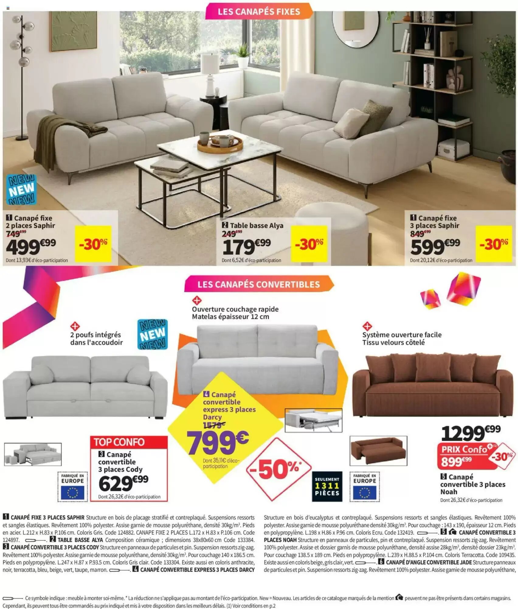 Prospectus promotionnel Conforama valable à partir du 25/08/2026 - Page 4.