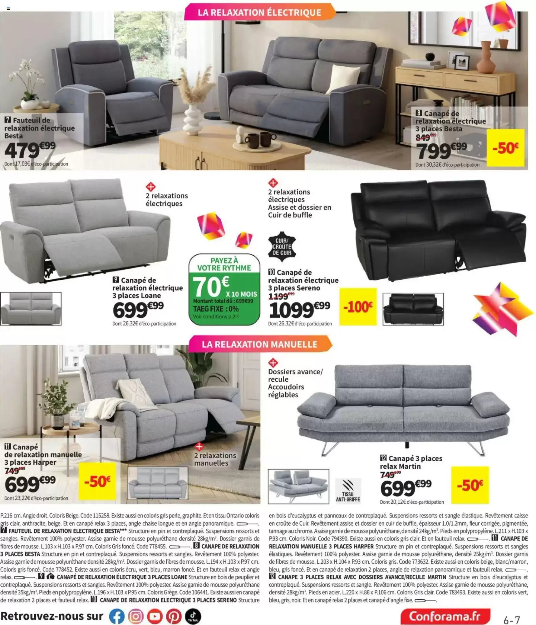 Prospectus promotionnel Conforama valable à partir du 25/08/2026 - Page 7.