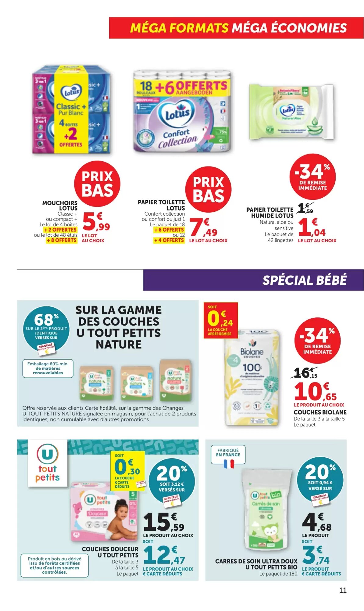 Prospectus promotionnel Bi1 valable à partir du 25/08/2026 - Page 11.