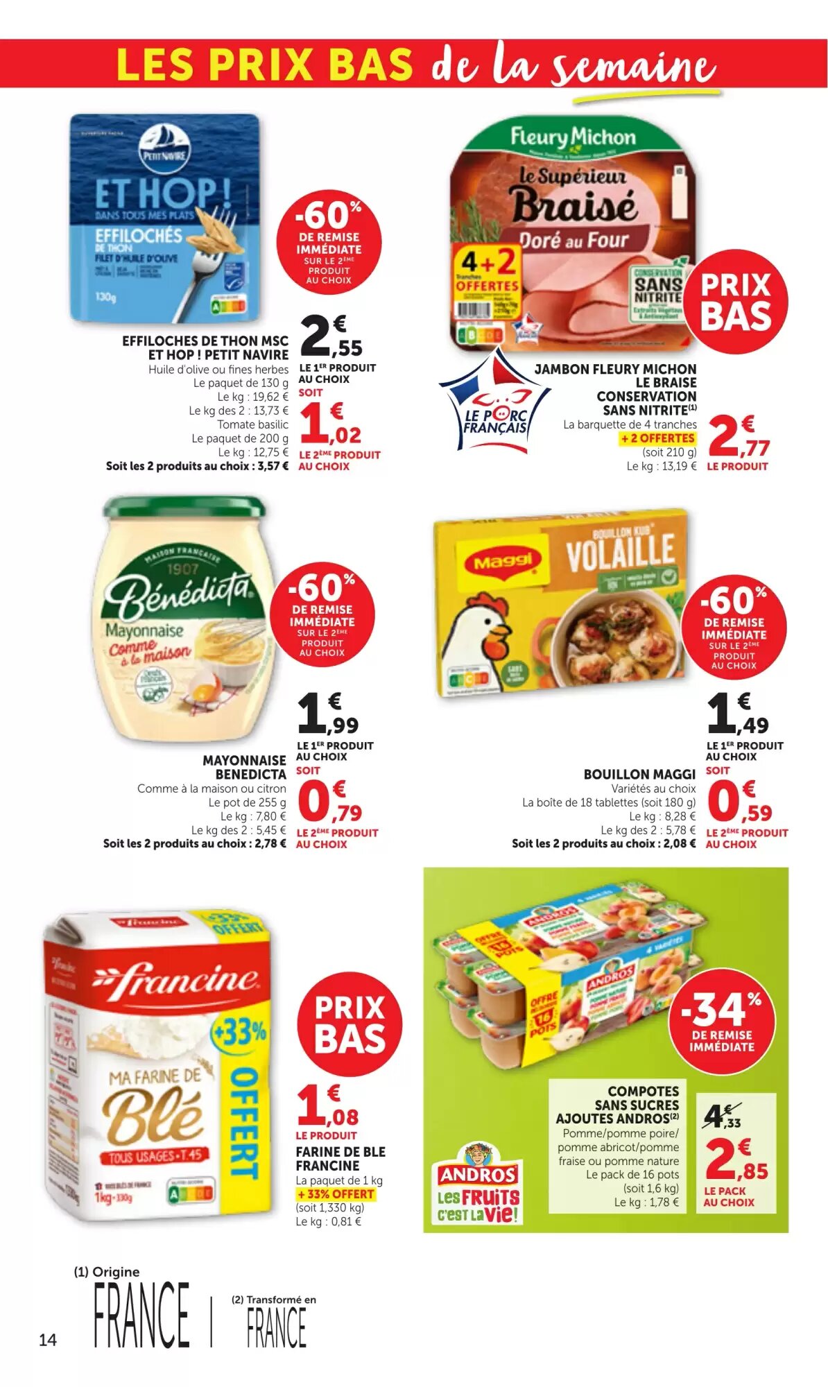 Prospectus promotionnel Bi1 valable à partir du 25/08/2026 - Page 14.