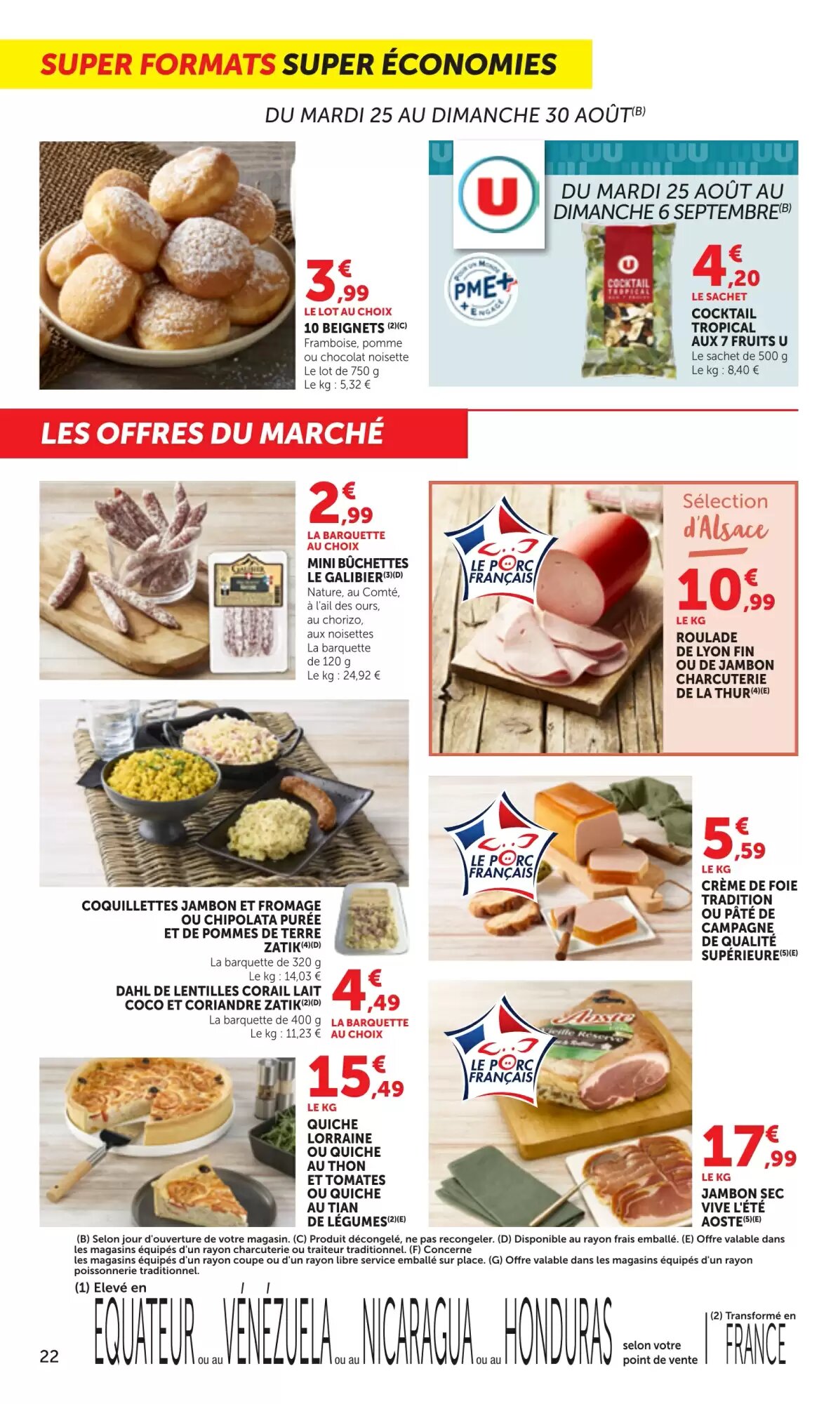 Prospectus promotionnel Bi1 valable à partir du 25/08/2026 - Page 22.