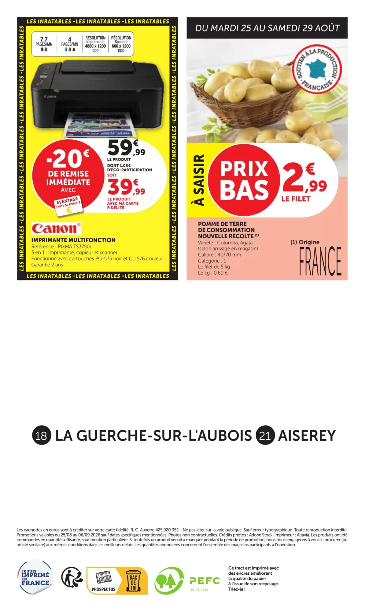 Prospectus promotionnel Bi1 valable à partir du 25/08/2026 - Page 28.