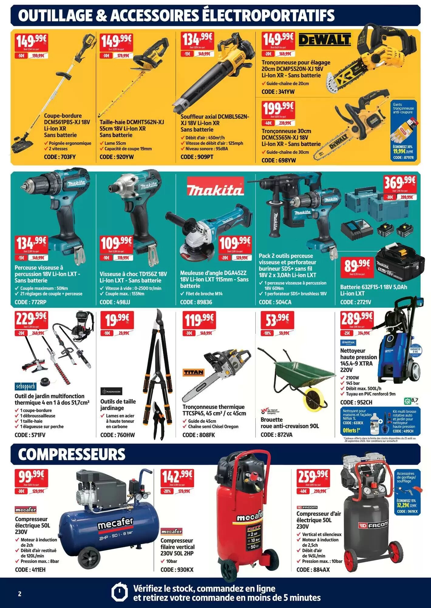 Prospectus promotionnel Screwfix valable à partir du 25/08/2026 - Page 2.
