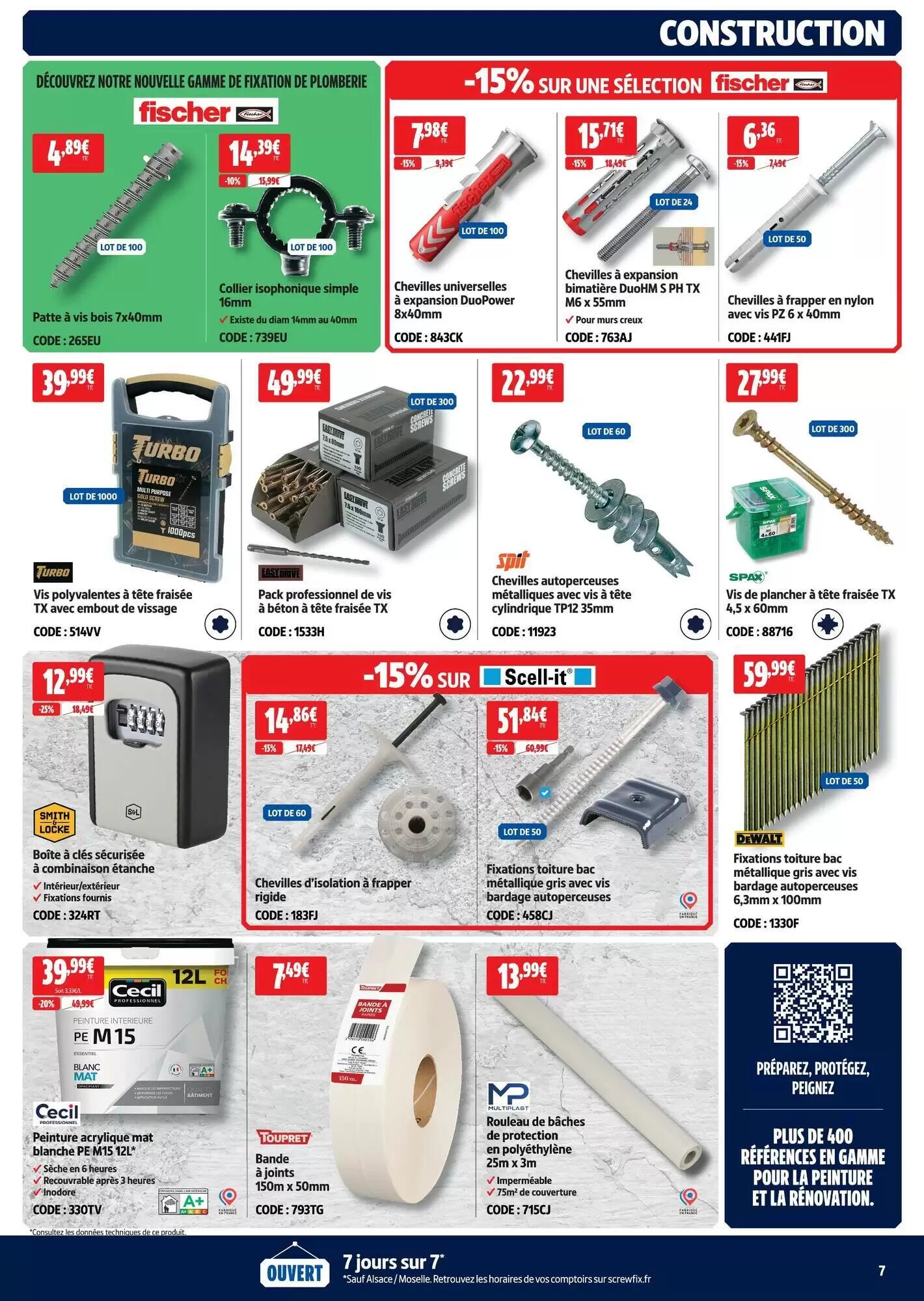 Prospectus promotionnel Screwfix valable à partir du 25/08/2026 - Page 7.