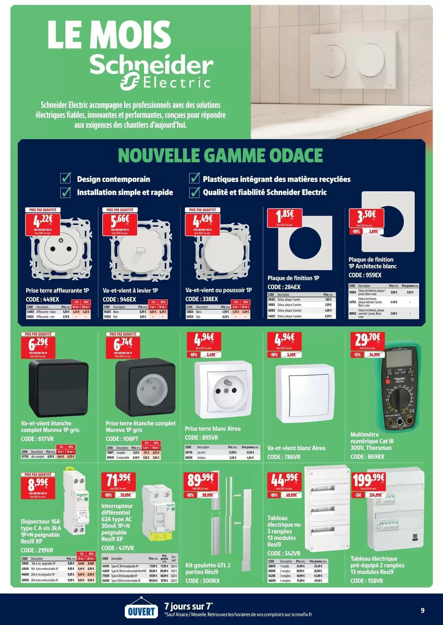 Prospectus promotionnel Screwfix valable à partir du 25/08/2026 - Page 9.