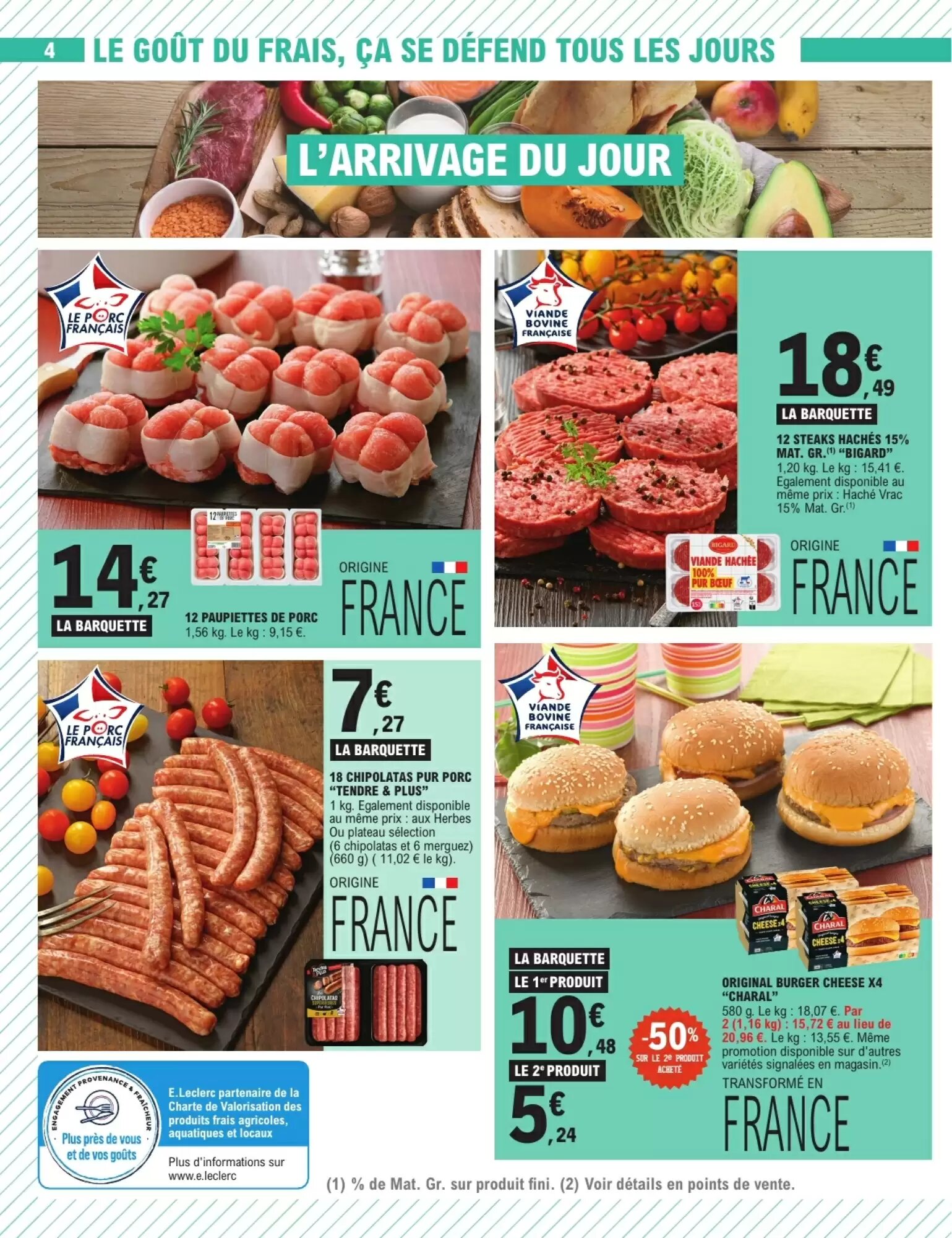 Prospectus promotionnel E.Leclerc Express valable à partir du 25/08/2026 - Page 4.