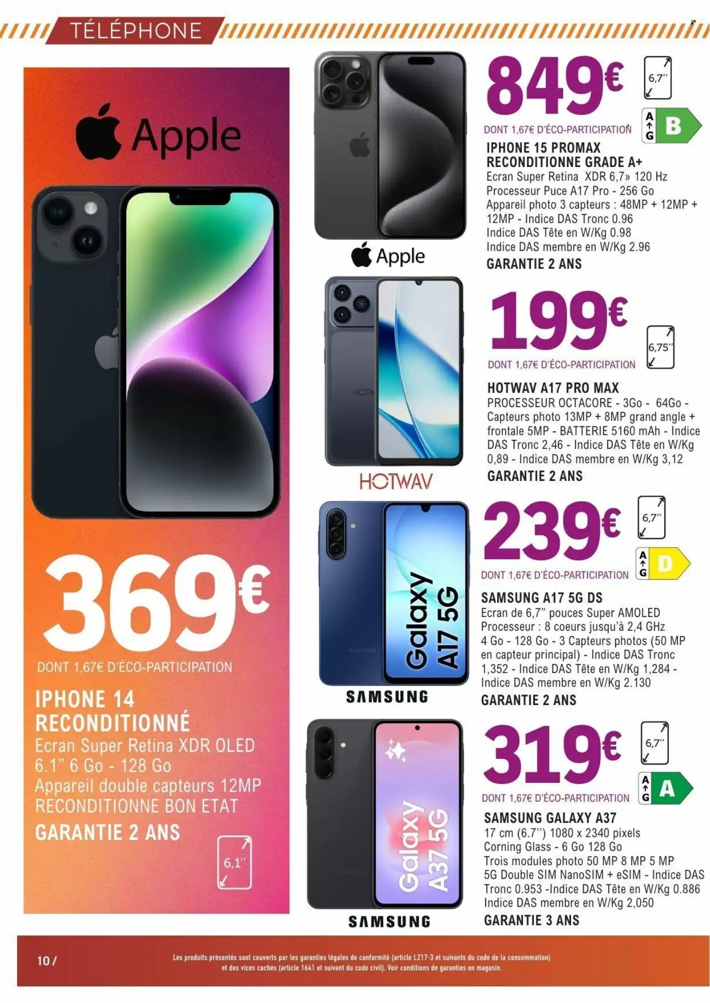 Prospectus promotionnel E.Leclerc valable à partir du 25/08/2026 - Page 10.