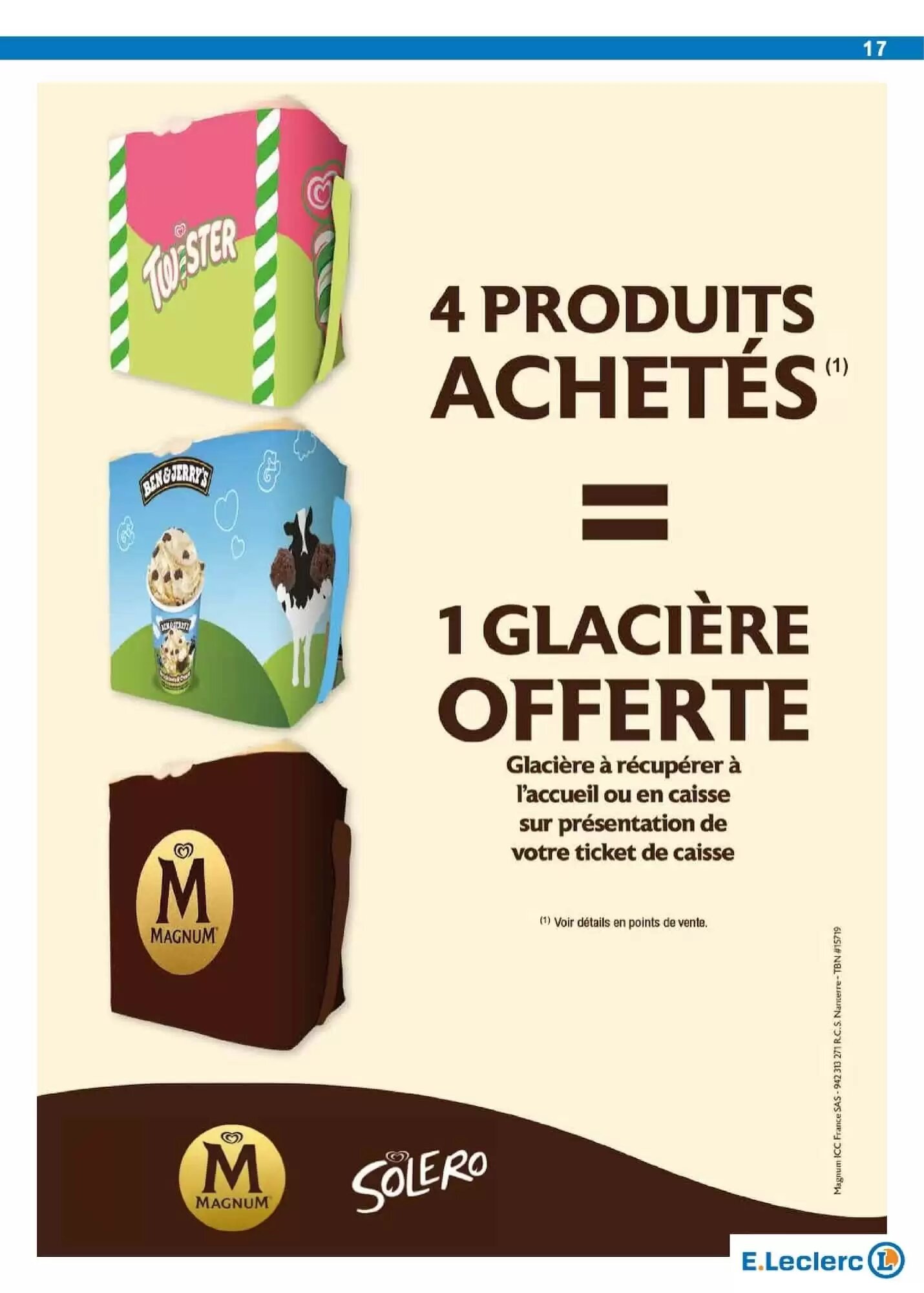 Prospectus promotionnel E.Leclerc valable à partir du 25/08/2026 - Page 17.