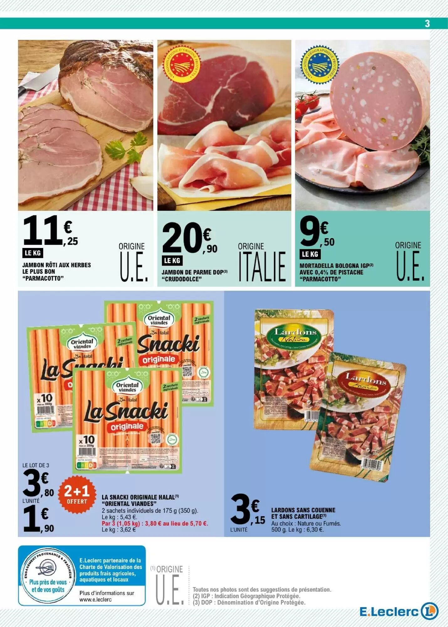Prospectus promotionnel E.Leclerc valable à partir du 25/08/2026 - Page 3.