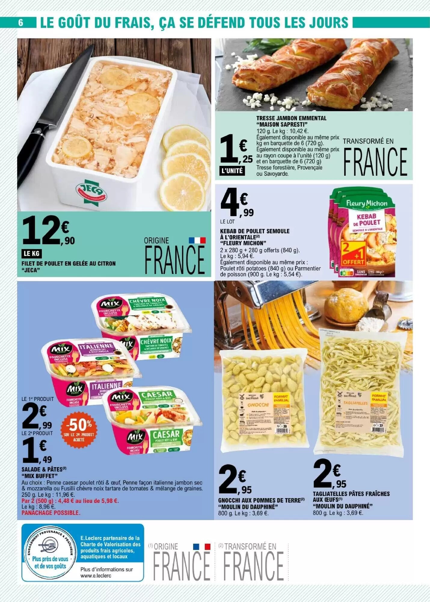 Prospectus promotionnel E.Leclerc valable à partir du 25/08/2026 - Page 6.