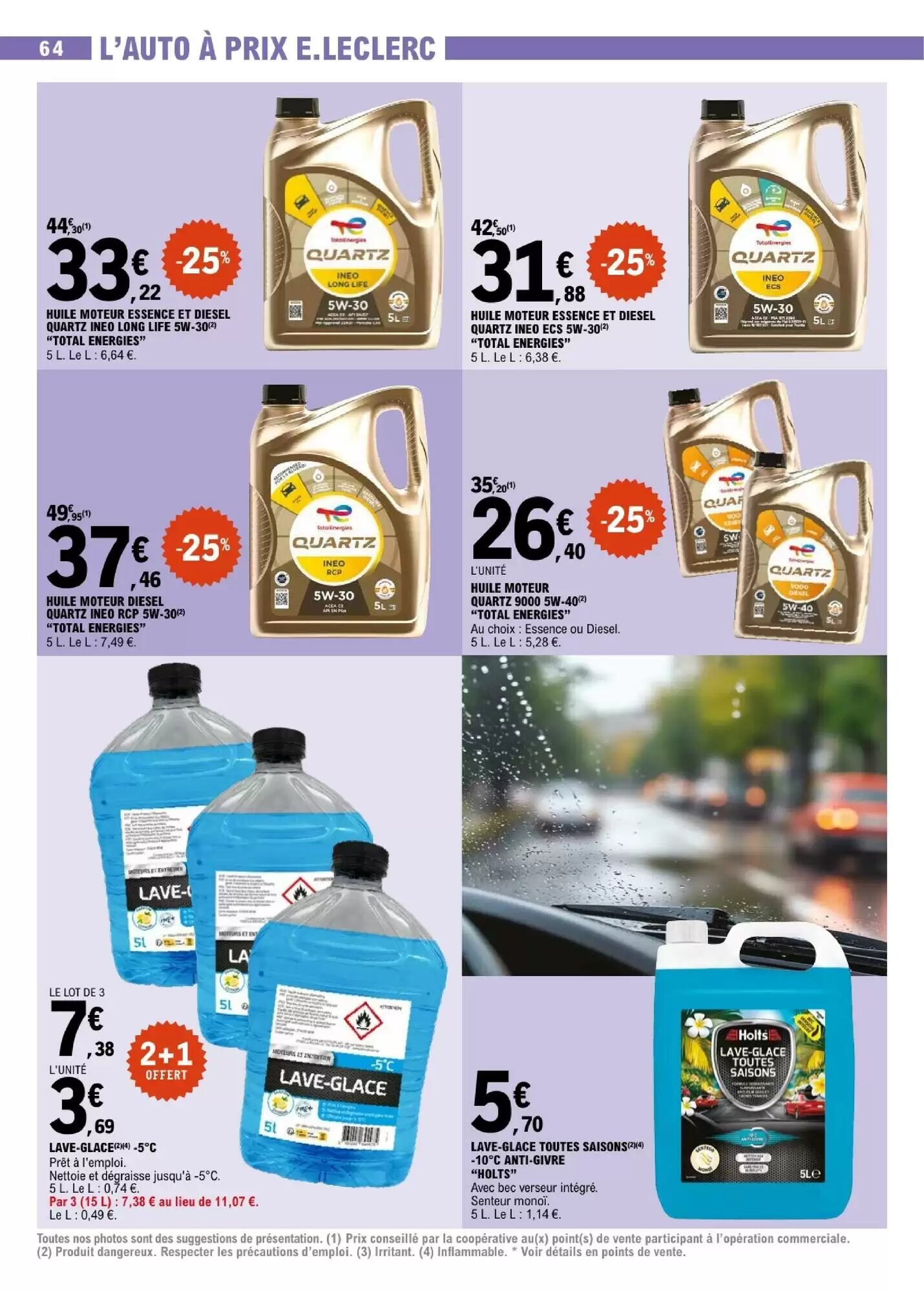 Prospectus promotionnel E.Leclerc valable à partir du 25/08/2026 - Page 64.