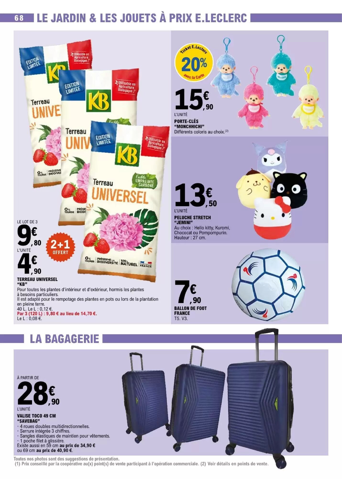 Prospectus promotionnel E.Leclerc valable à partir du 25/08/2026 - Page 68.