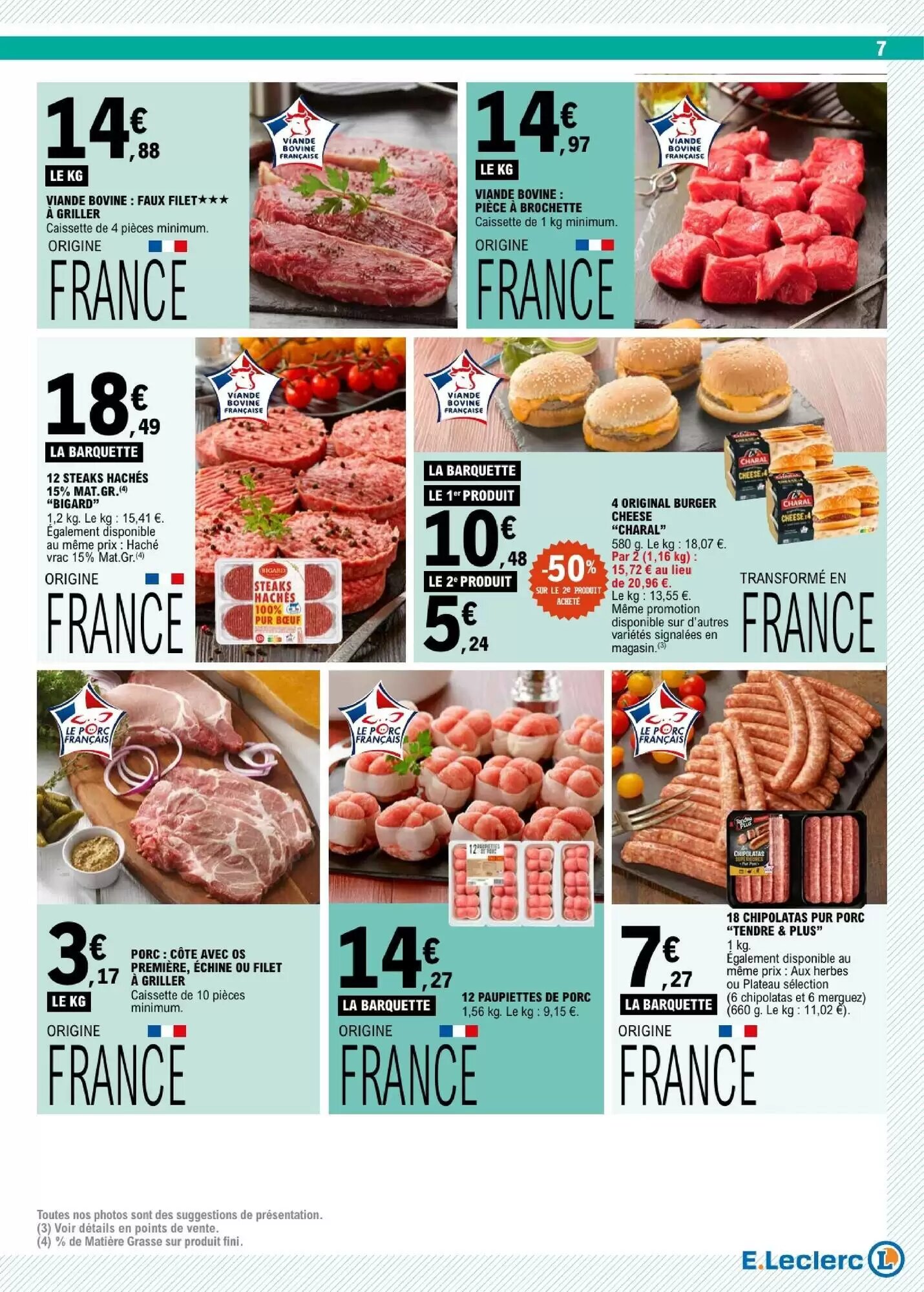 Prospectus promotionnel E.Leclerc valable à partir du 25/08/2026 - Page 7.
