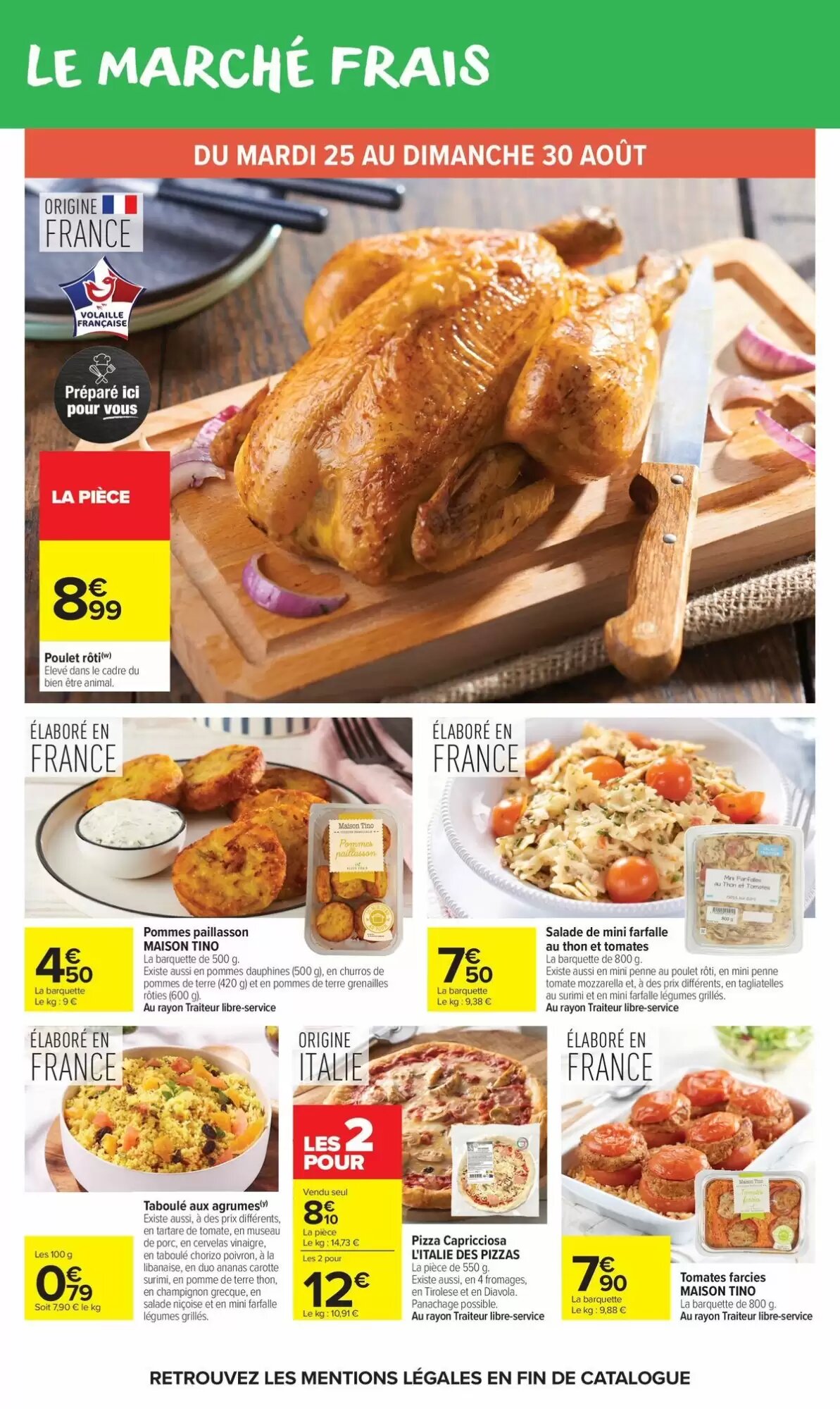Prospectus promotionnel Carrefour valable à partir du 25/08/2026 - Page 16.