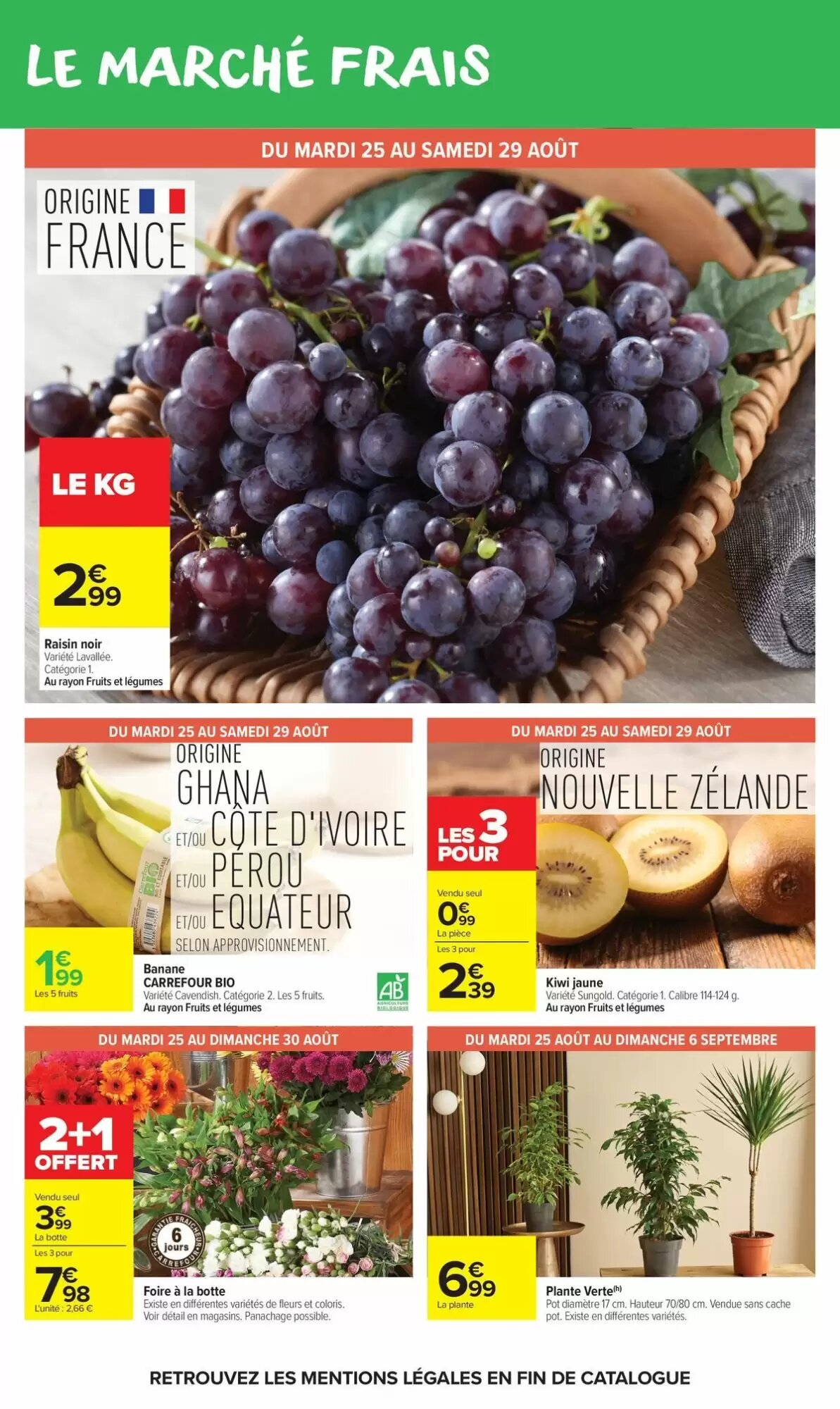Prospectus promotionnel Carrefour valable à partir du 25/08/2026 - Page 20.