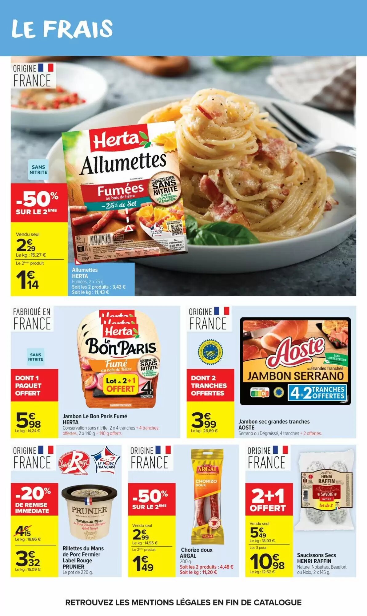 Prospectus promotionnel Carrefour valable à partir du 25/08/2026 - Page 32.