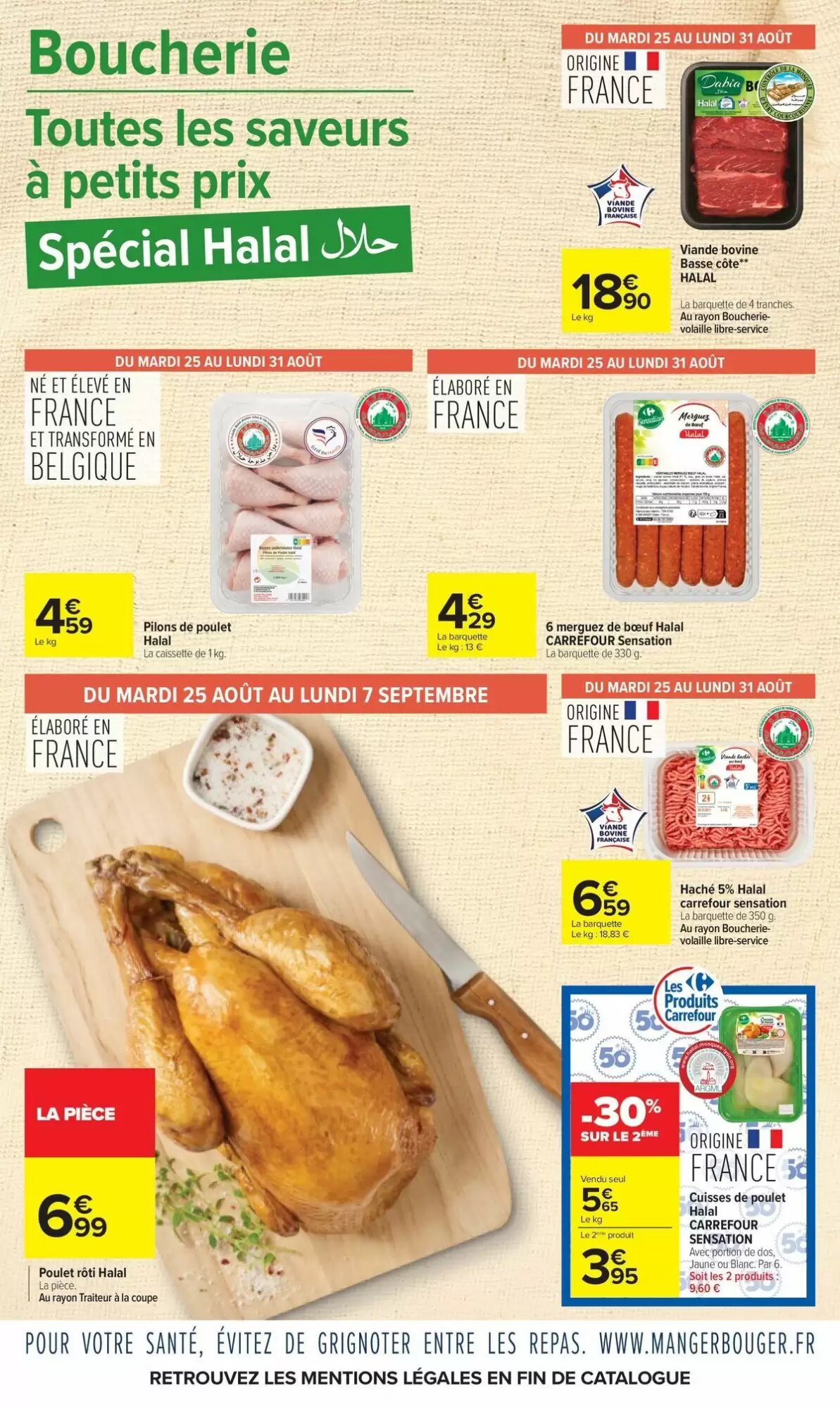 Prospectus promotionnel Carrefour valable à partir du 25/08/2026 - Page 6.